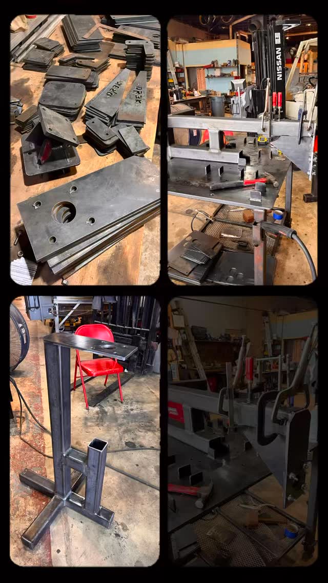 Some more shots of the current batch of DR3Ks being made. #glovebreakin #baseballglove #baseball #the_dr3k #metalfabrication #cncplasma