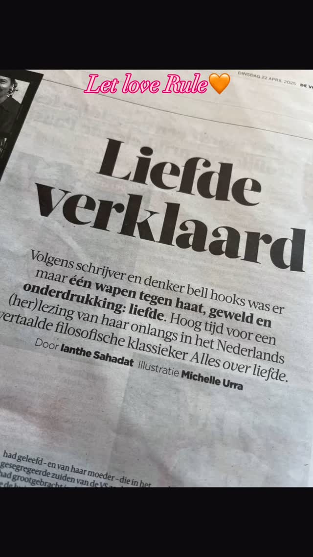 Dank Alice🙏🏼 #volkskrant #wegnaarwonderland #magic #stichtingmetoo #kiesjevoorliefde #liefde #wetoo