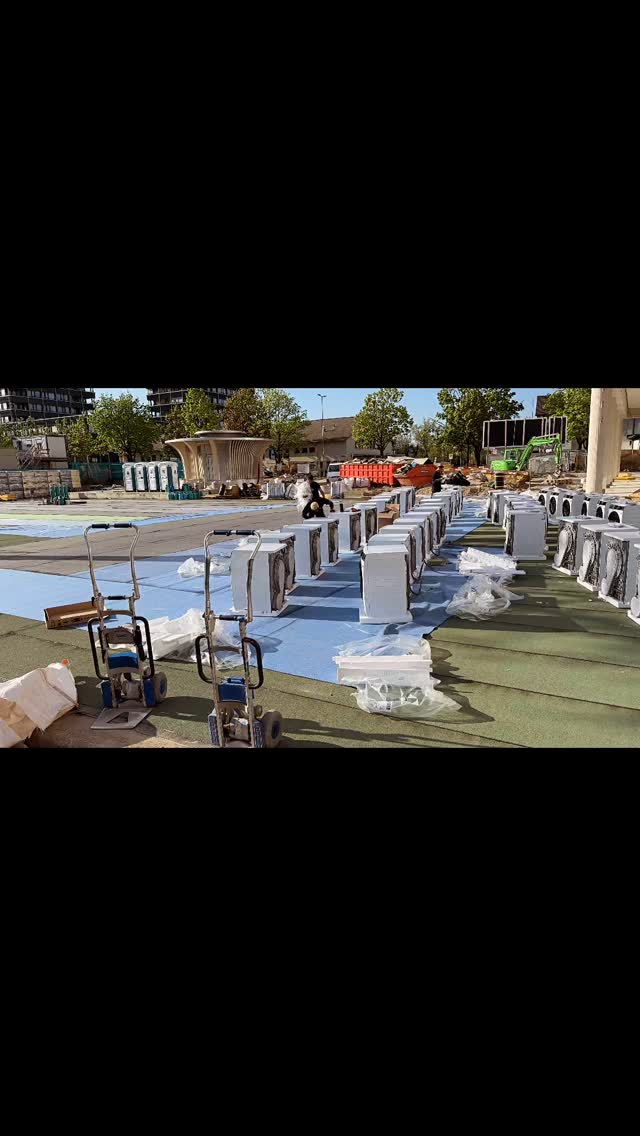 Grosse Mengen? Kein Problem! #schwerkraftgmbh#waschmaschine#installieren#verbringen#objektbau