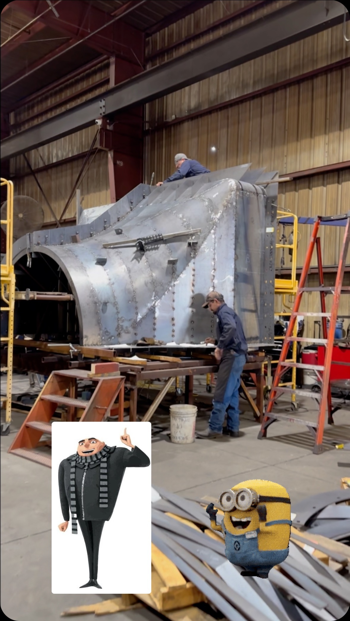 Custom Concrete Form or Gru’s car?