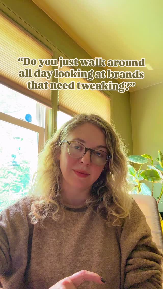 Why yes, I am constantly clocking brand consistency, quality, and strategy ā itās basically my default setting. And the truth? Most brands out in the wild are... not great.
Think about the corner market down the street. Or that tiny boutique that just opened. Or the private practice therapist who doesnāt even have their name on the door yet. These arenāt bad businesses ā far from it. But they are often examples of branding gone sideways (or not done at all).
Hereās the difference: a great brand makes you feel something. It turns a restaurant into an experience. A well-branded therapist feels more established, more trustworthy ā and yes, more worth the price. A boutique with a strong brand can build a cult following, even with premium price tags.
Whether youāve built it on purpose or not, your brand is out there, making an impression. People are sizing you up ā deciding if youāre experienced, trustworthy, worth their time and money. A strong brand communicates some of that value before they even step inside or send that inquiry email.
Itās your first impression ā make sure itās the right one, for the right people.
So... whatās yours saying?
#branding #branddesign #branddesigner #therapistbrands