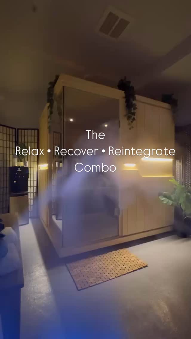 The Relax. Recover. Reintegrate. Combo is one of the most effective ways to support your body and mind in a single visit. Each phase is intentional — designed to help you unwind, restore, and re-enter the world feeling clear and grounded.
1. Relax: Infrared Sauna
Start with 40 minutes of infrared heat to soften muscles, reduce inflammation, and open up circulation. The gentle warmth helps you physically and mentally ease into a more relaxed, receptive state — the perfect lead-in to your float.
2. Recover: 90-Minute Float
Step into the tank. Zero gravity sensation, total stillness, and no external input. This is where your nervous system gets to truly rest. It’s a full-body reset that supports mental clarity, pain relief, and emotional balance.
3. Reintegrate: Oxygen Bar
Ease back into the day with a quick hit of concentrated oxygen. It helps re-oxygenate the brain, boost energy, and sharpen focus so you leave feeling clear, light, and fully restored.
This combo supports:
– Nervous system regulation
– Stress + anxiety reduction
– Muscle + joint recovery
– Improved sleep and clarity
– Detox + immune support
No fluff. Just smart, restorative wellness in a well-designed flow.
#RelaxRecoverReintegrate #InfraredToFloat #OxygenTherapy #HalcyonFloats #PhillyWellness #FullBodyReset #IntentionalRest