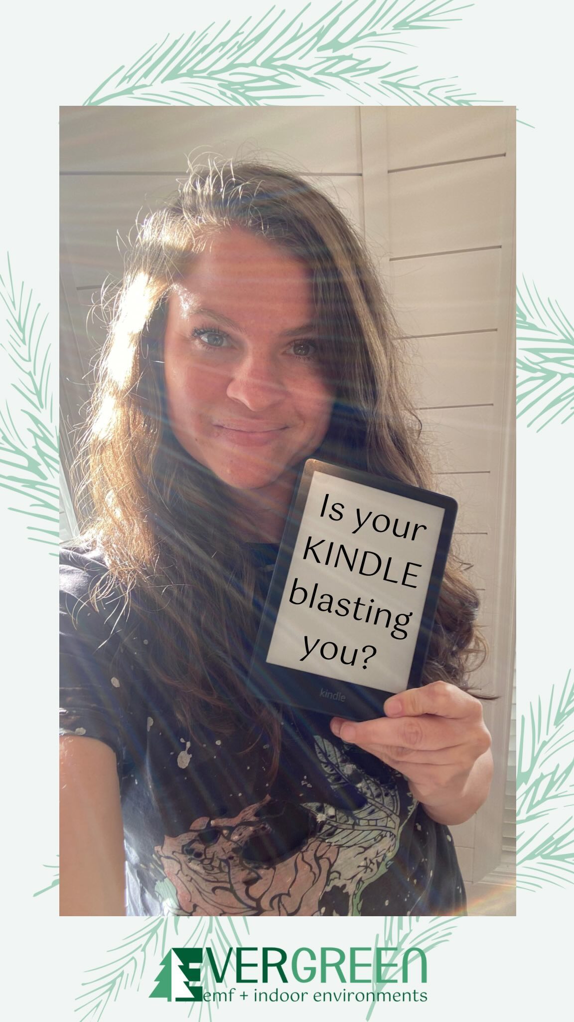 If you have a Kindle and love to read for hours, you need to listen up! When your Kindle is connected to Wi-Fi or Bluetooth, it is blasting! To put it in perspective, most cell towers don’t blast in the 300,000-400,000 uW/m2 range! Our standards say there’s no anomaly at 0.1 uW/m2, but we love seeing numbers under 10 because it’s so hard to come by…I’m even happy to see homes under 100 in most instances.
Easy fix…. Turn on airplane mode and read in peace!
#buildingbiologist #emfprotection #radiofrequency #emf #ilovetoread #kindlepaperwhite #kindleunlimited