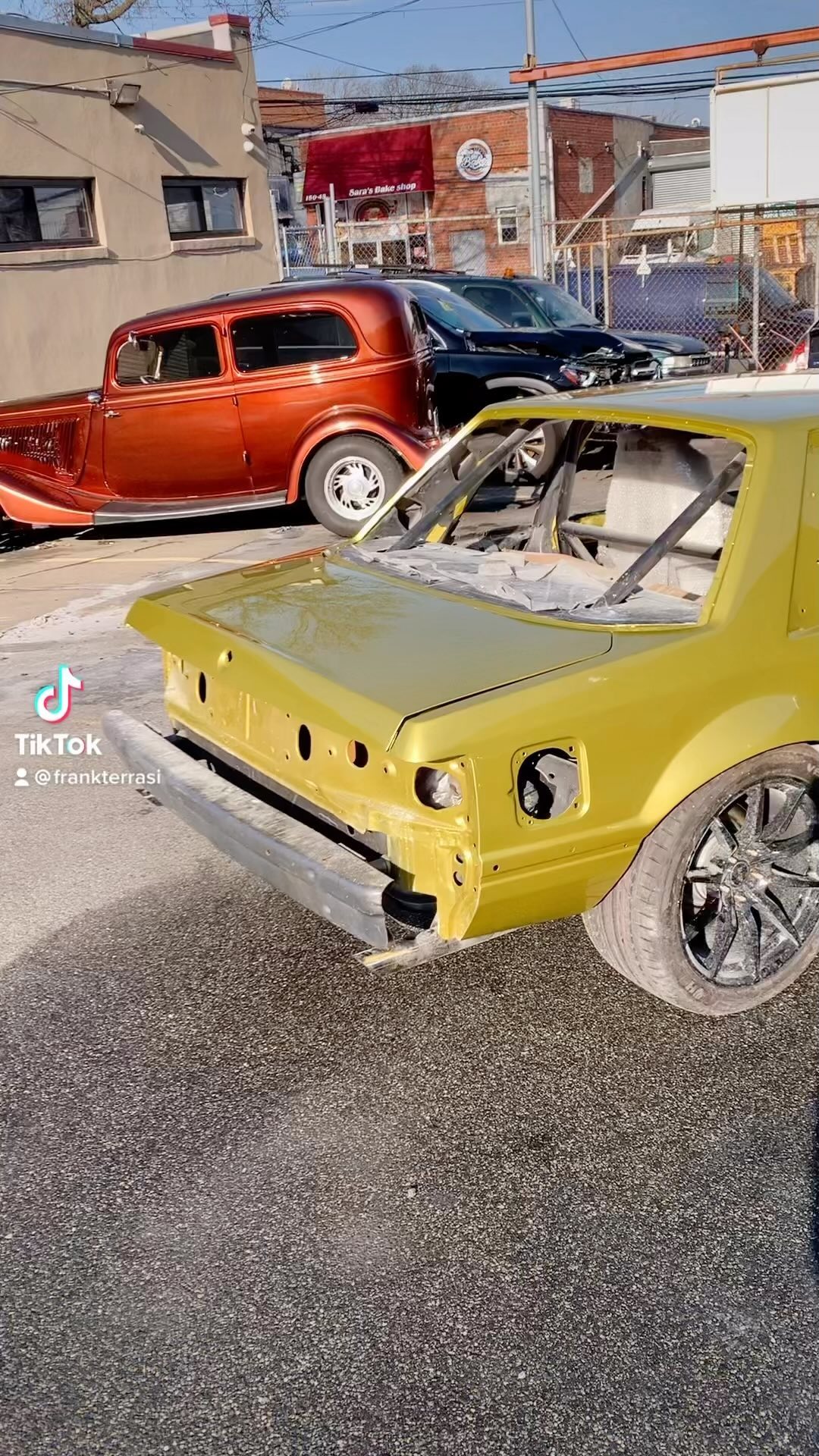 A little something that we have been working on. #foxbody_mustangs #notchbackmustang #magiccollisioncenter #yourfavoritebodyshop #whitestoneny
