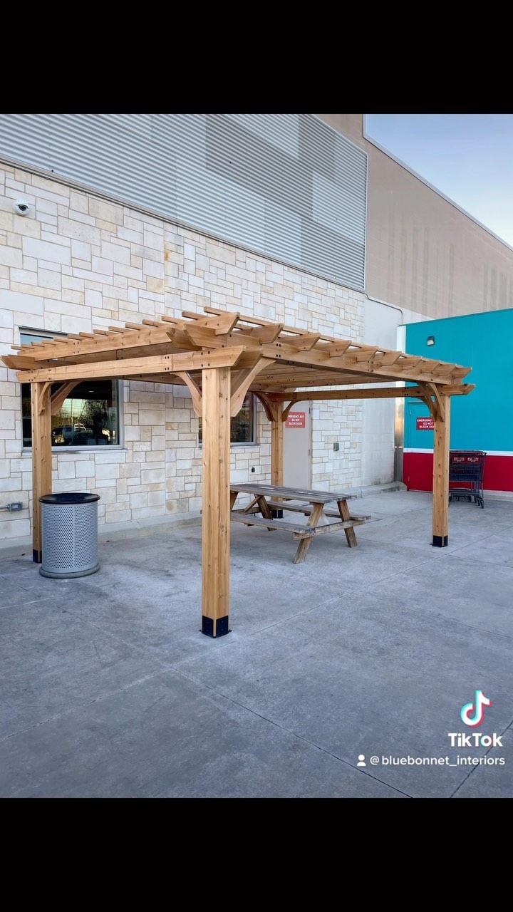Thank you again @heb and your Seguin location for another project to help give back to your partners by upgrading their space! New benches, charging stations and decorations to come! Enjoy!
#texas #heb #carpenter #cabinetmaker #cabinetry #outdoor #outdoors #pergola #outdoorpatio #outdoorpergola #seguin #seguintx #seguintexas