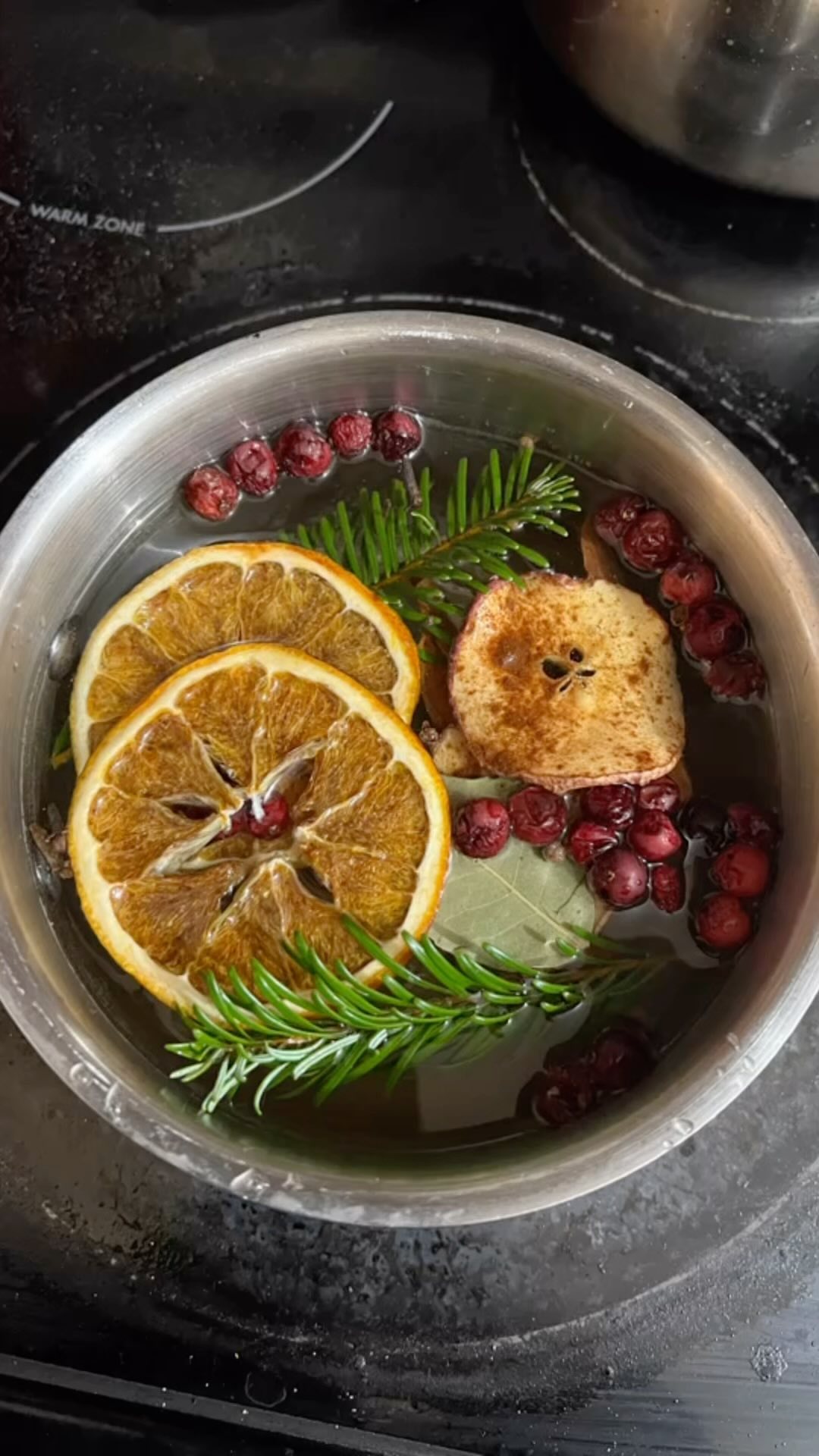 These simmer pots turned out so cute!
Here’s what I added to my jar:
-3 Dehydrated apple slices
-2 Dehydrated orange slices
-handful Dehydrated cranberries
-2 Bay leaves
-a few Whole cloves
-2 Cinnamon sticks
-2 Fir sprigs
To use, add the contents of the jar and 6 cups of water to a pot. Bring to a boil and then turn down and simmer as long as you’d like.
I’ve been simmering mine for 2 days, on and off, and it smells soooo good in here. If it gets low on water, just add more!
#chrismtas #christmasgift #teachergift #diy #diychristmas #homemade #homemadegift #homemadechristmas #simmerpot #handmade #toxinfreescent #allnatural #holidayscents #natural #toxinfree #homestead #homesteadchristmas #homesteadchristmasgift #festive #holidayscents #merrychristmas