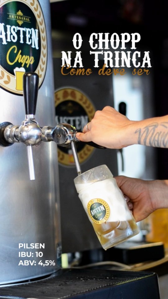 O chopp na trinca, direto da fonte, como deve ser! 🍻
Acesse o nosso site e conheça mais!
aistenchopp.com.br
Aisten. O chopp como deve ser!
#chopp #pilsen #pilsner #choppaisten #choppdodia #brejadodia #choppartesanal #cervejaartesanal #cervejas #bebamelhor #cervejasespeciais