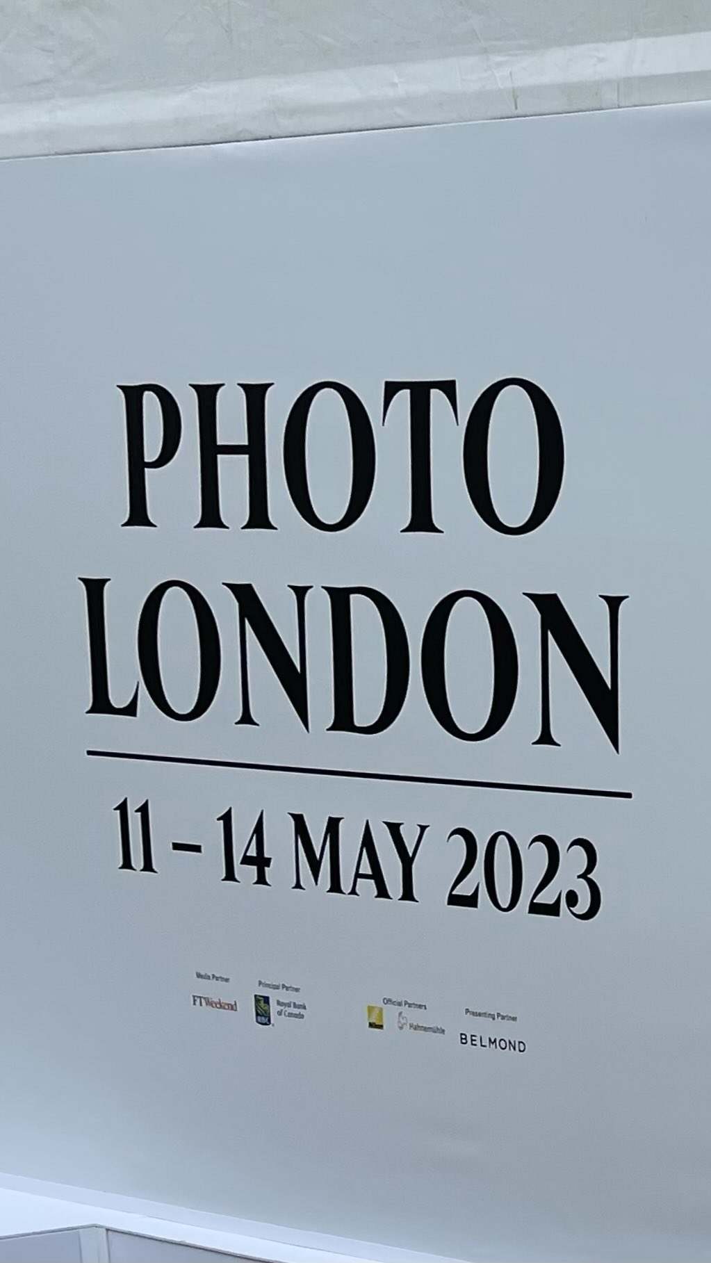 #PHOTOLONDON - what a great platform for galleries, artists, publishers & printers of #photobooks - we will be back!