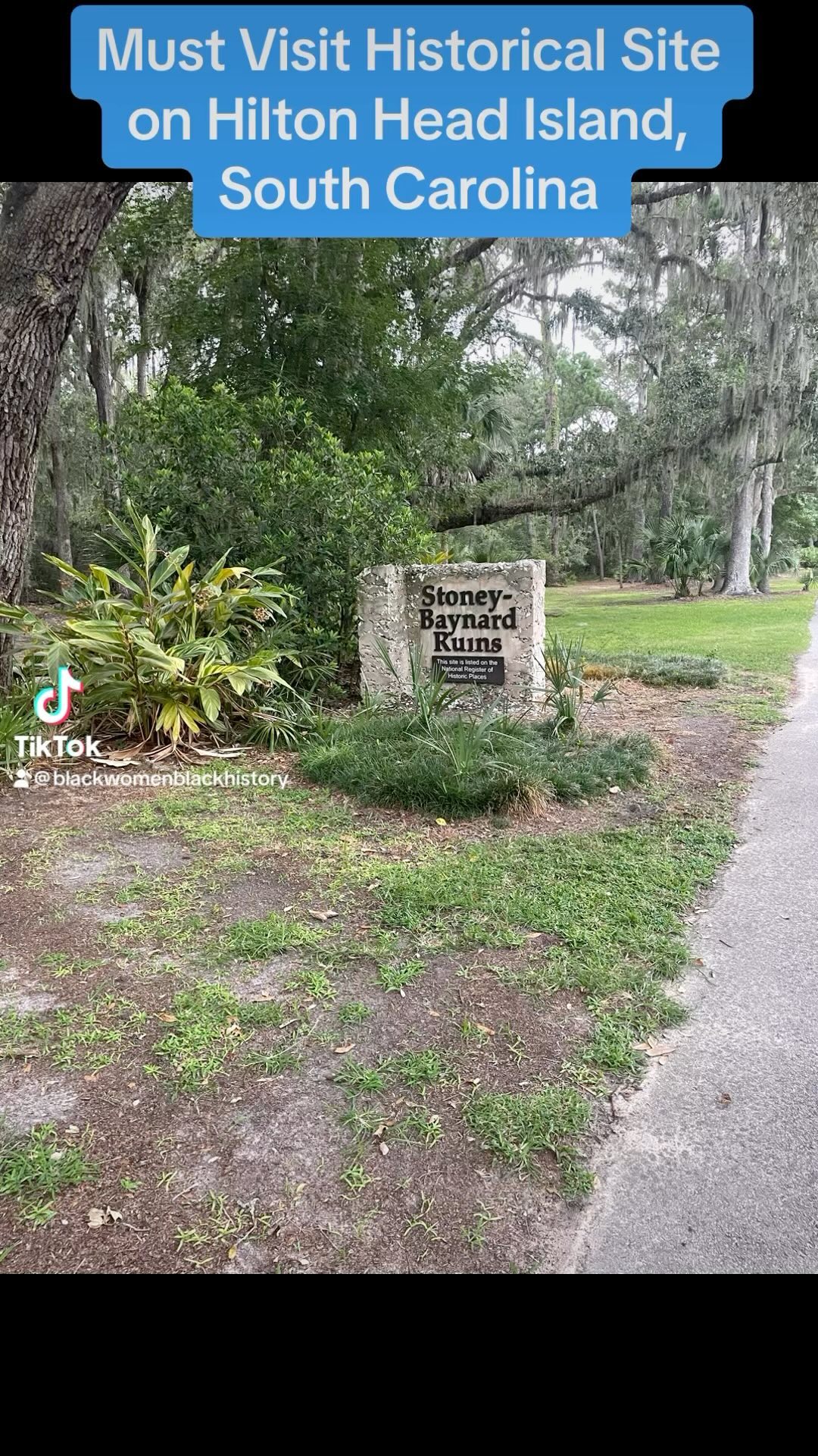 If you’re a history buff like me, visiting Hilton Head Island is a must. From the Gullah Geechee Culture to the first self-governing, Freedmen’s Village in the United States - Mitchelville to the Combahee River Raid led by Queen Harriet Tubman; history is everywhere! #stoneybaynardruins #stoneybaynardplantation #hiltonheadisland #blackhistory #gullahgeechee #southcarolina #blackhistorymonth #teachersofinstagram