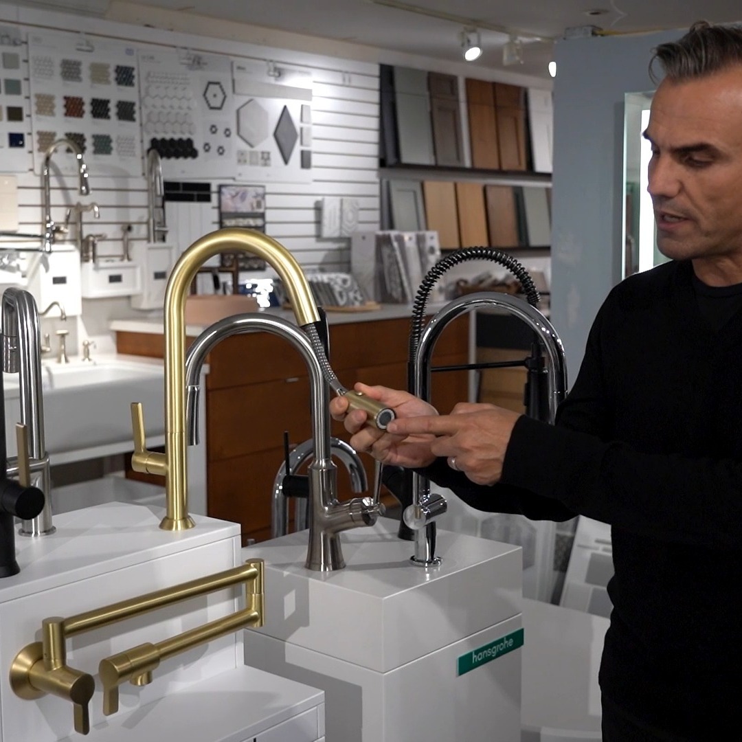 How to select the right kitchen faucet for your home or next project.