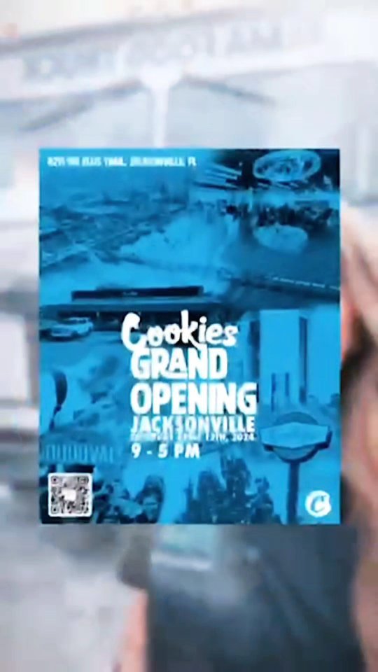Save the date! April 13th, we will be at Cookies grand opening from 9am - 2pm location 8215 Dix Ellis Trail, Jacksonville, FL 32256
@cookies.jacksonville.fl