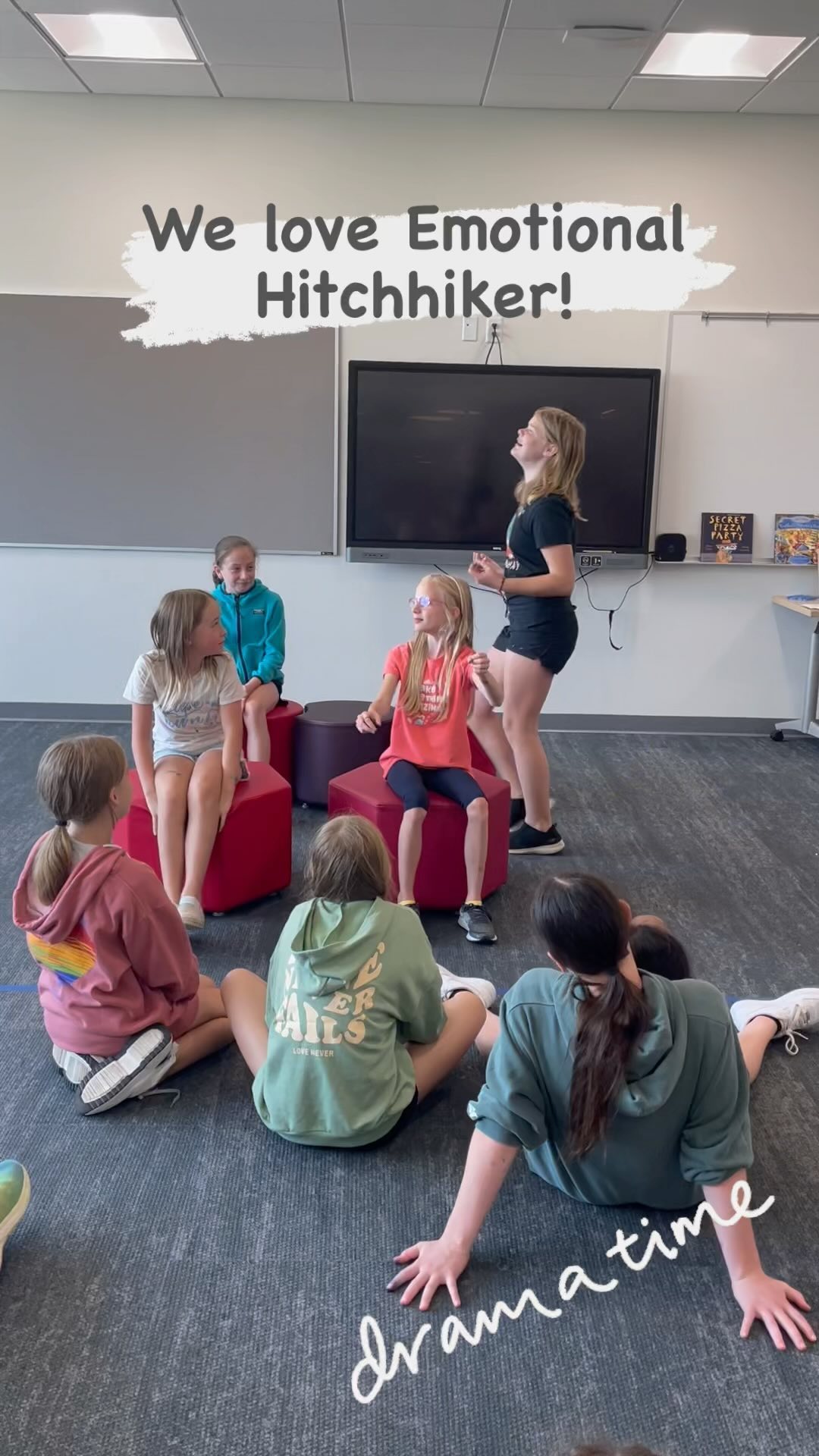 👍🏼 Emotional Hitchhiker is a classic!
@creativesoulcamp #creativesoulcamp #allaboutthedrama #kidscamp #dramakids #improv