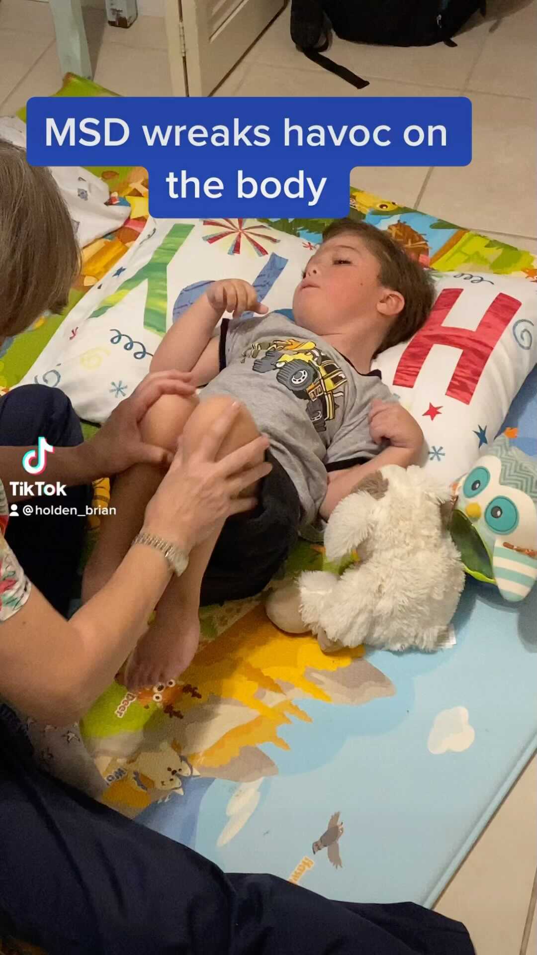 Ethanโs perseverance gives us strength. Iโm so proud of you son. #strengthan #curemsd #hopestrengthans