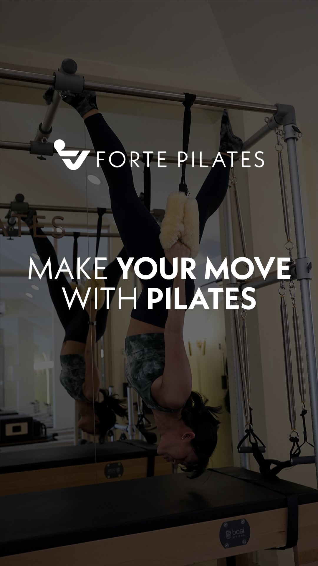 Envision your goals and start to reform and sculpting your body with ultimate body workout. Make your move, with Forte Pilates