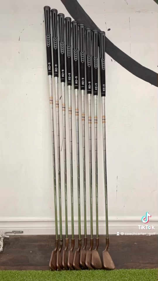 Fun custom retro build for a client on these old ping coppers 😍 #golf #custom #clubs #pinggolf #copper #retro