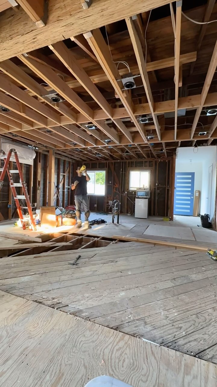 I removed and installed a bit over 50% of the 1950s subfloor, I've never done that before but thanks to YouTube I save $3,000 on Labor 😵. The fist video of my Home Addition with a JADU will be up on YouTube soon 😅