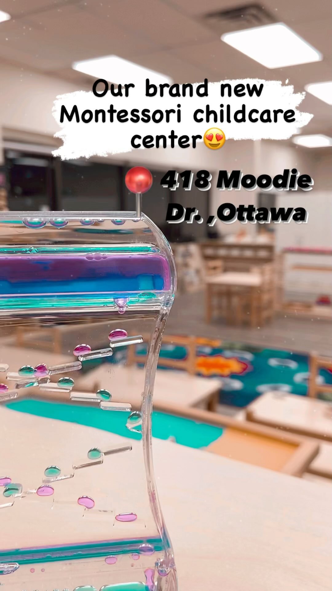 Come visit our brand new childcare center at 418 Moodie drive, Ottawa
#montessori #childcareprovider #childcarecanada #daycareottawa