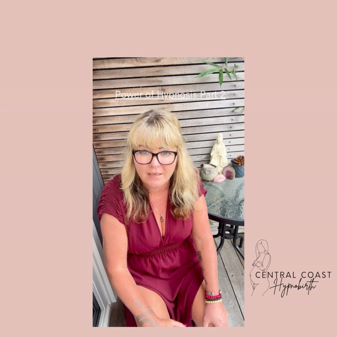The power of Hypnosis Part 2 #centralcoastmums #hypnosisforchildbirth #hypnosisforbirth #hypnobirthingclass #hypnosisworks #empoweredbirth #riteofpassage #hypnobirthingcentralcoast #centralcoasthypnobirth