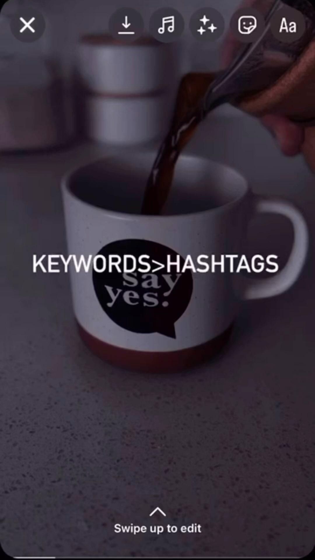 You know hashtags are mostly a thing of the past, right? So… how can you still be found on social without them?
While it’s helpful sometimes to include 2-3 per post, here’s how to incorporate a handful of keywords into your reels:
1️⃣Keep a note on your phone of your top keywords. Choose a handful that apply to your target audience based on the reel you are posting.
2️⃣Paste in your text IN THE APP. This is crucial because most editing programs download the file without the text data.
3️⃣Then shrink the text and drag it off the screen.
4️⃣Click next, and post your reel as usual!
We can help you with your web & social keywords. If you need help developing a keyword strategy - send us a DM!