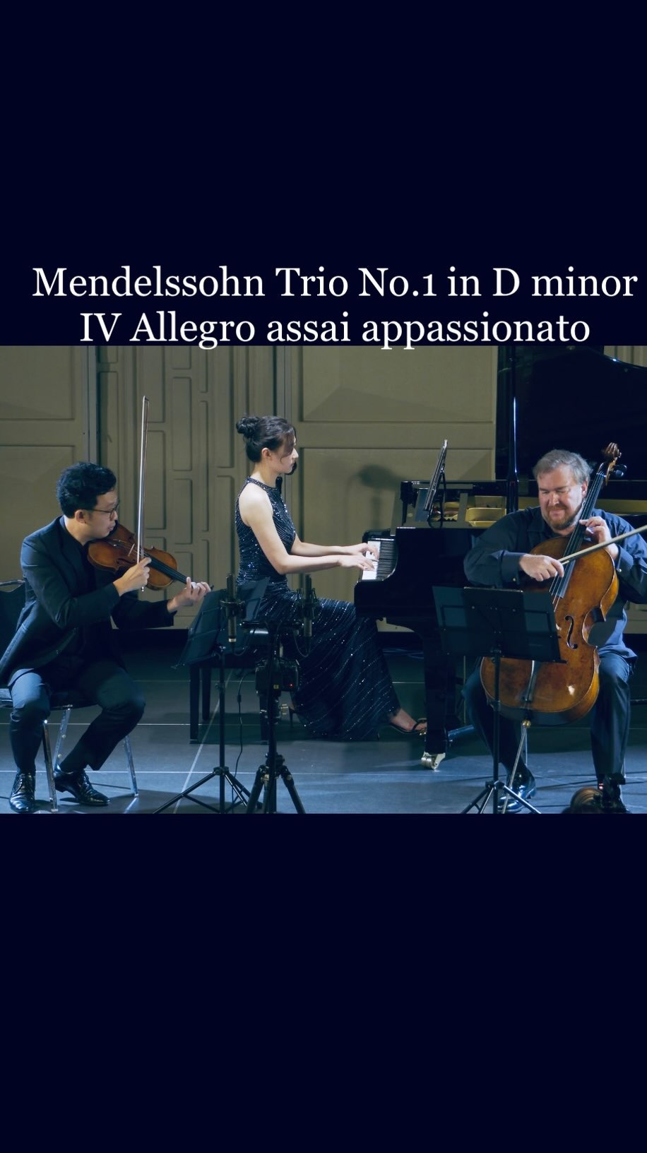 19/7/2022 Recording of the Mendelssohn Trio No.1 in D minor
Always a valuable experience working with musicians who are way better than you:) Thank you LCSD for the invitation
violin Andrew Ling
cello Richard Bamping
piano Dora Tsang
