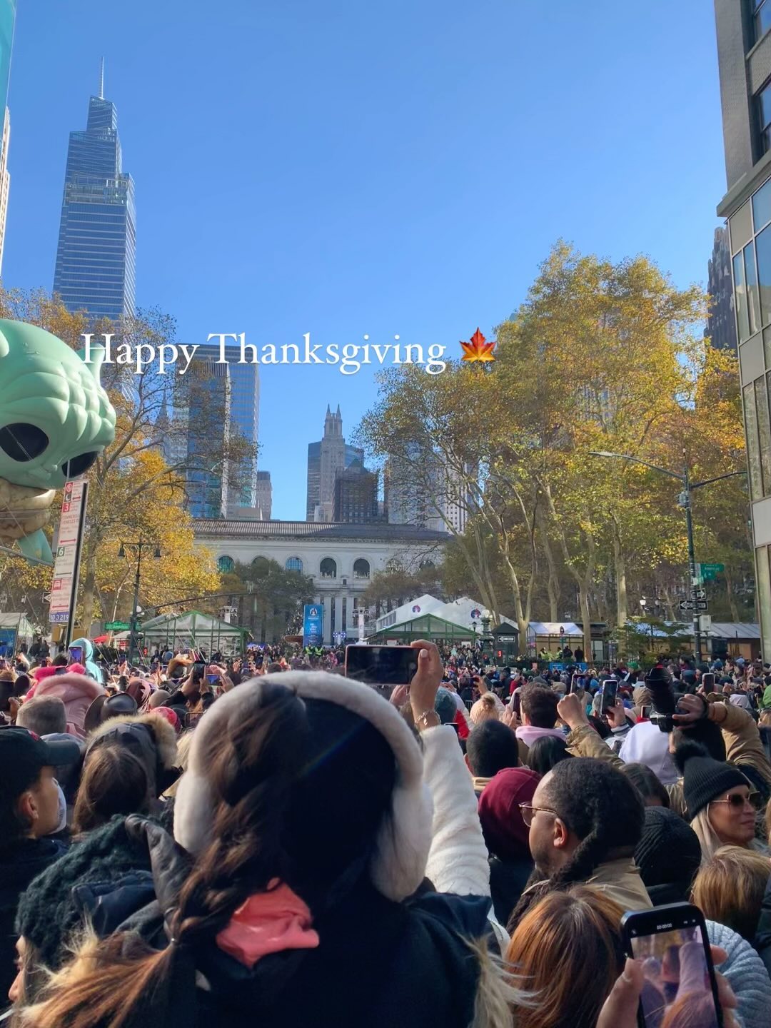 Happy Thanksgiving from our family to yours. 🦃🍁🍾❤️