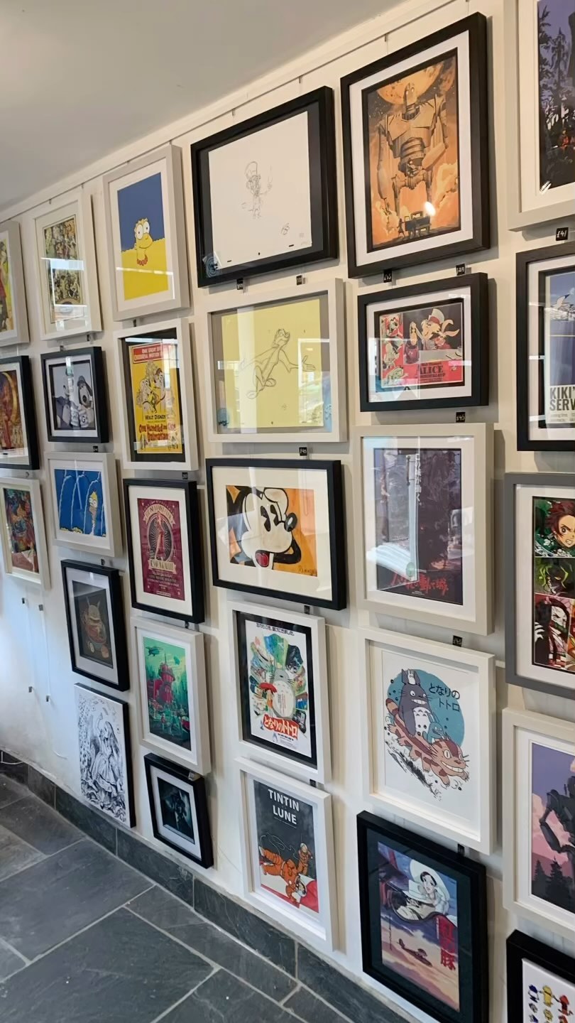 A few pics from Tuesday in the gallery😀 #totoroart #ghibliart #animationart #animalsinhats #honiton #devonart