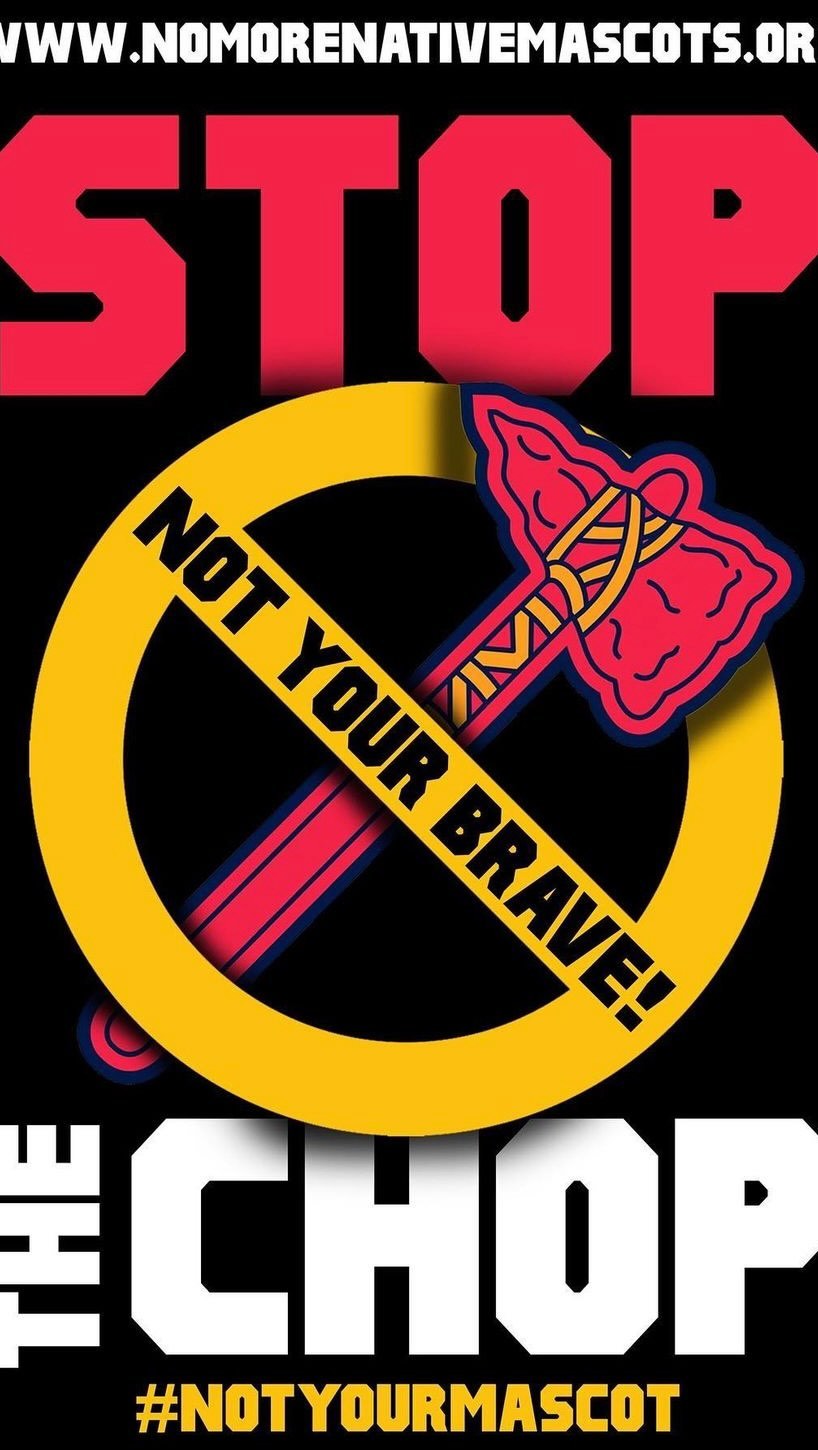 #NotYourBrave Protest | 6.3.23 | PHX 5PM at 401 E. Jefferson Street, Phoenix, AZ 85004
Join to protest the Atlanta “Braves” coming to town to play the Arizona Diamondbacks | Saturday | June 3
Visit @aztorally website for more information. www.nomorenativemascots.org @a_blackhorse
#NotYourBrave
#StopTheChop
#RacistChop
#NotYourMascot
#ChangeTheName
#EndCulturalAppropriation
🎥 Imaging the Indian @imaginingtheindian