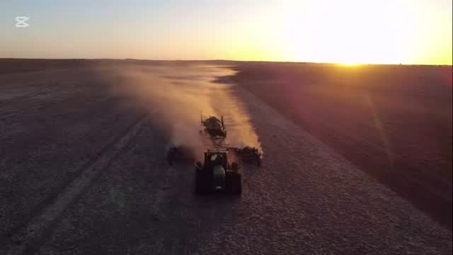 Seeding under way, bit dusty this year.
Thanks to Archie for the video