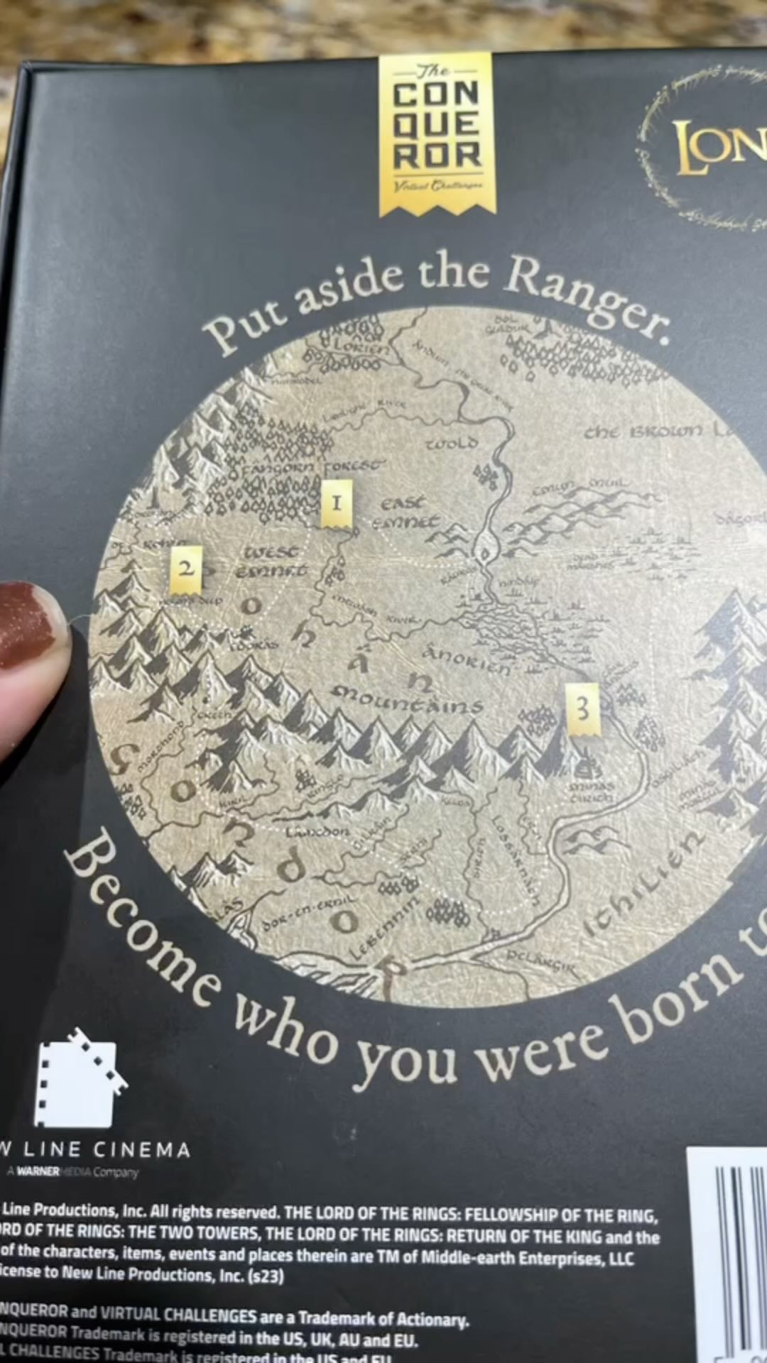Only one more of the LOTR #theconquerorchallenges …in a few months I will be a well traveled hobbit.