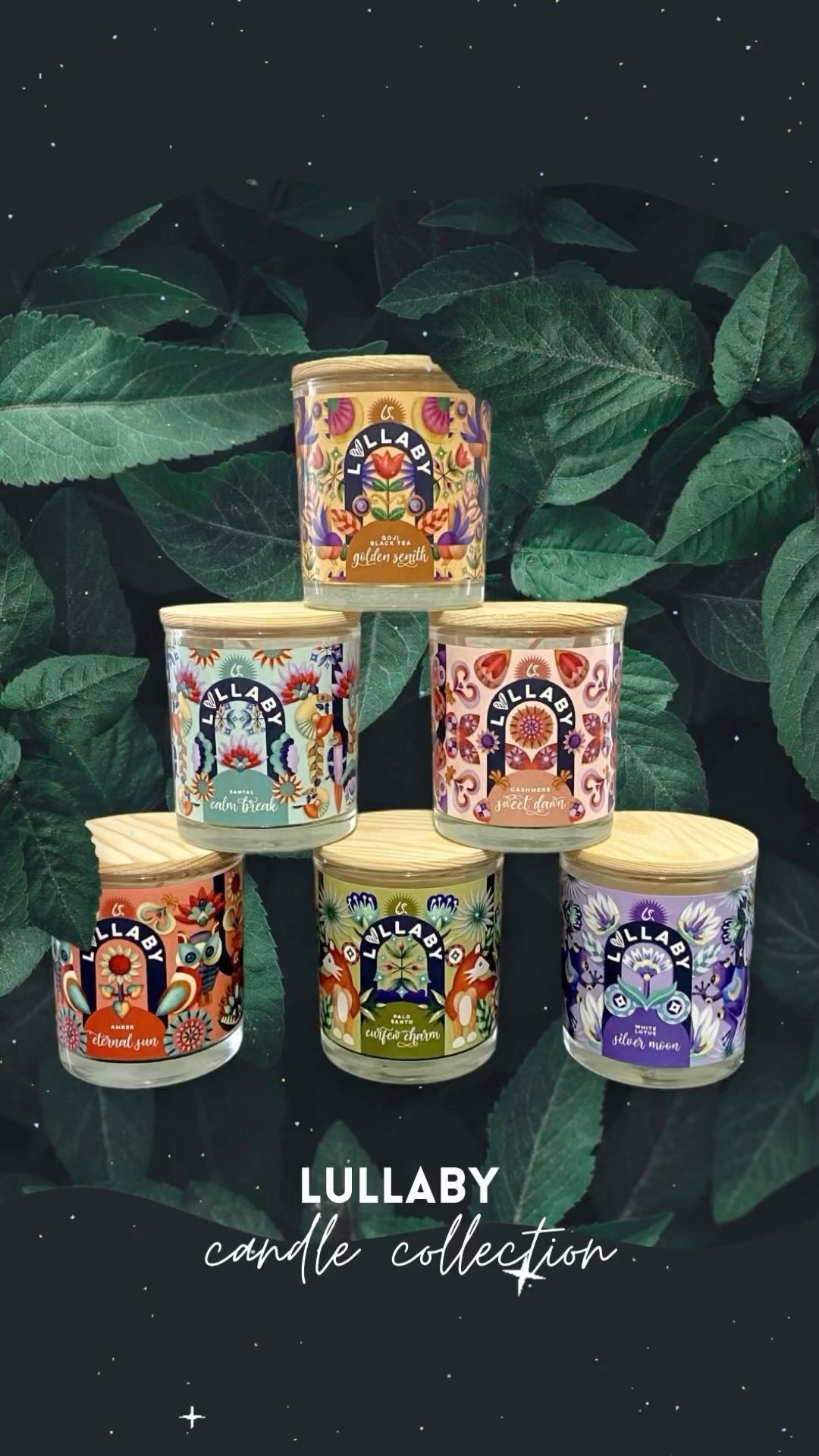 ✨NEW✨ LULLABY - scented candle collection 🤍
.
Discover my 6 brand new scents and prints!
.
The collection is available now for sale in my online shop and @luxembourghouse concept store 👁🗨👁🗨
.
Which one is your favorite? 🔥