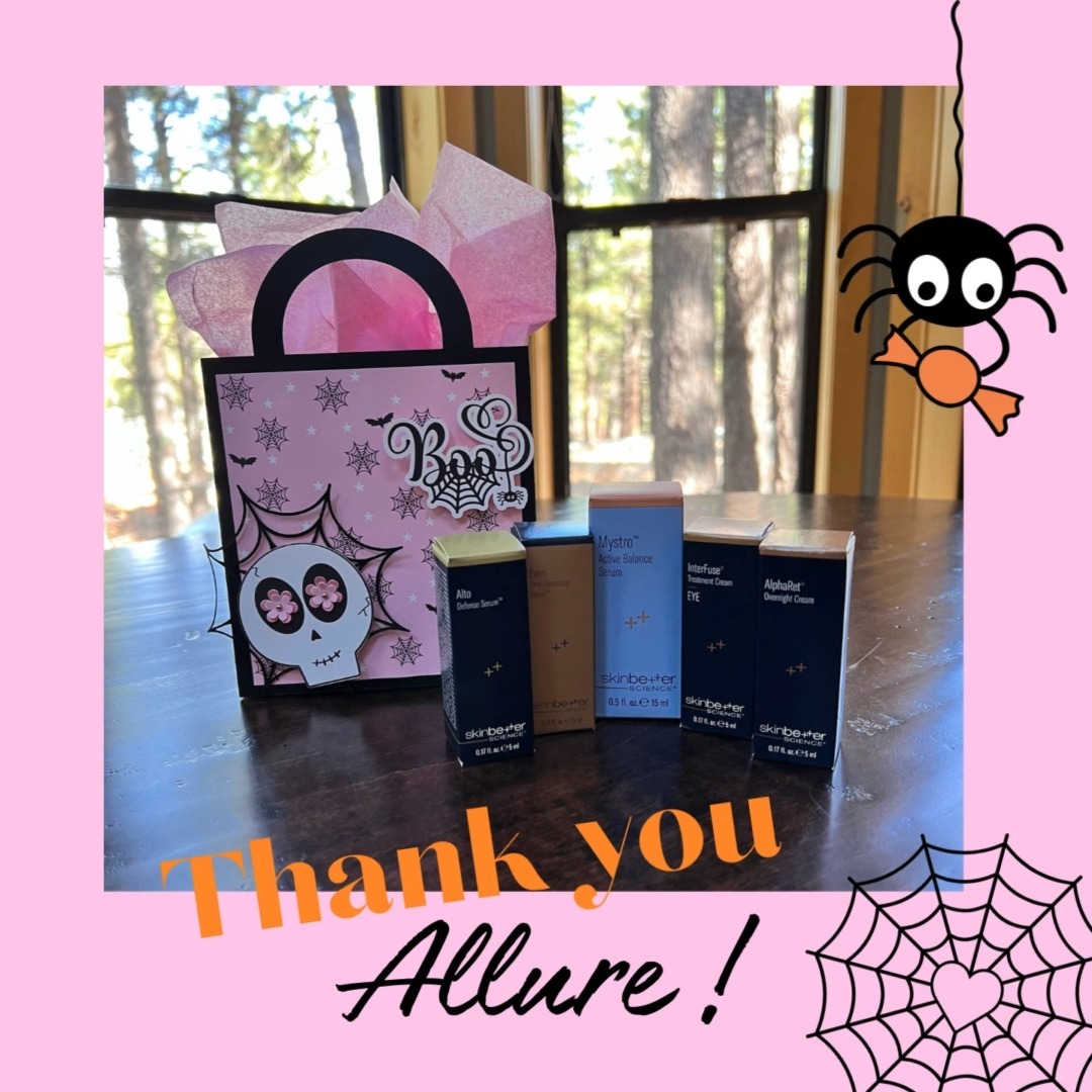 Diana Roehl Anderson
Thank you Allure Az Med Spa WOW, I love my gift from attending your Shed the Dead event! I had fun creating the bags for your gifts. You put on a great event with the decorations, lighting, food, gifts and of course the chemical peel I am having. I can't wait to see the results in the next 7 days.
@allure.az @skinwithrenee