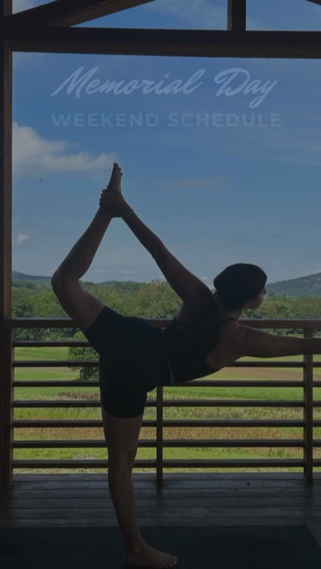 Memorial Day Weekend at RedTail = 🔥 Movement + Community + Summer Energy.
☀️ New Barre Power Pop-Up: Monday 8:15am
🧘♀️ First Yoga at the Farm of the season: Saturday 9:00am
🌿 In-studio classes all weekend
🎓 Summer Student Unlimited is back — 3 months for $324
Whether you’re staying local or kicking off summer in town, let’s move, breathe, and evolve together.
✨ Save your spot now.
#RedTailPowerYoga #MemorialDayWeekend #YogaAtTheFarm #BarrePower #StudentSummerPass #CommunityInMotion