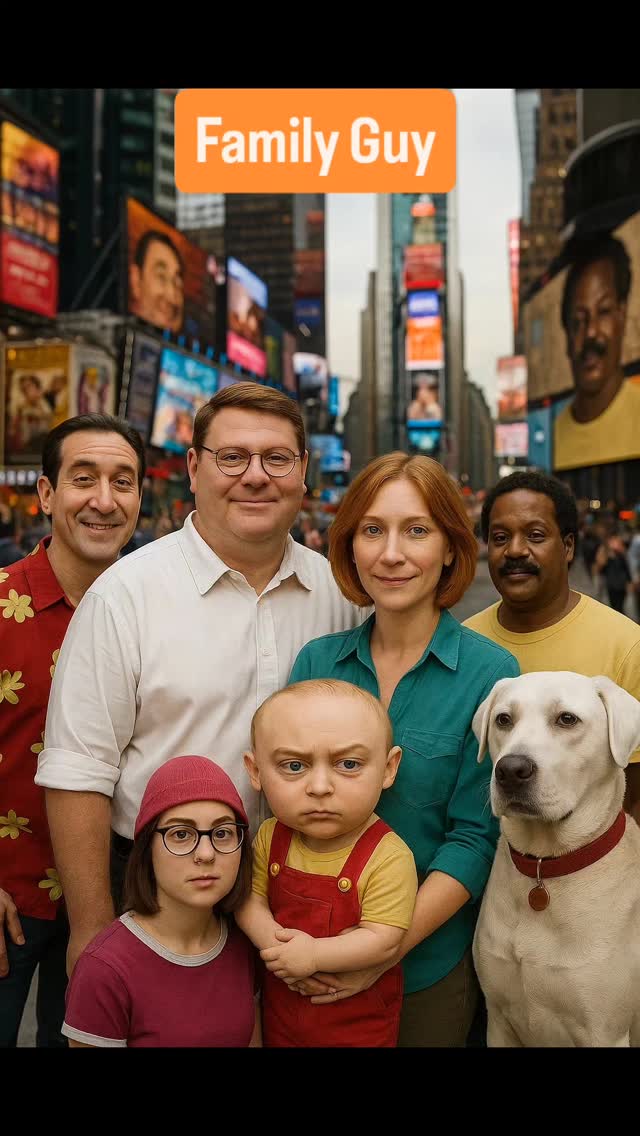 Family Guy cast in Times Square NY ๐
#ai #familyguy #ny #timessquare #aiphotograph
