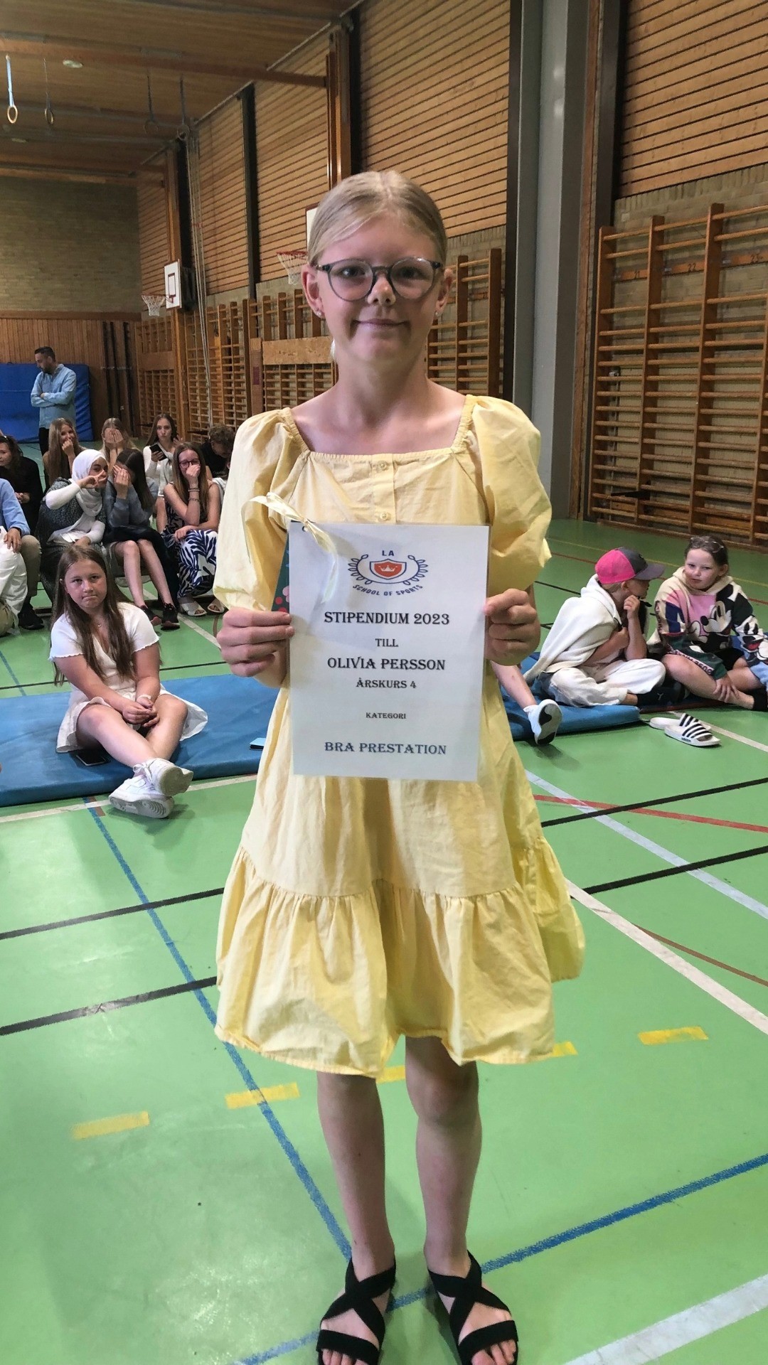 Våra stipendiater från åk 4 till åk8 📚