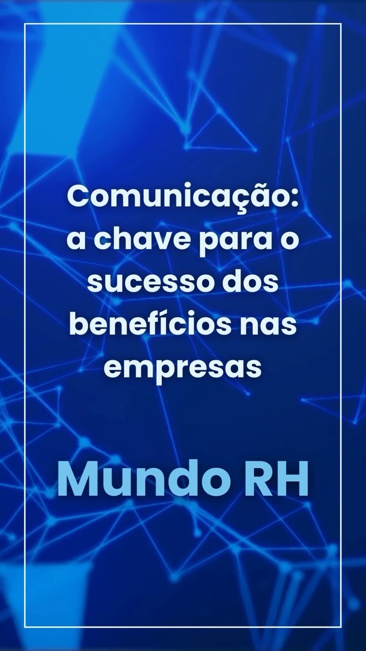 Comunicação: a chave para o sucesso dos benefícios nas empresas!
Assista o vídeo completo com o vice presidente da Aon, Leandro Coelho, no YouTube do Mundo RH.
#mundorh #comunicação #rhestrategico