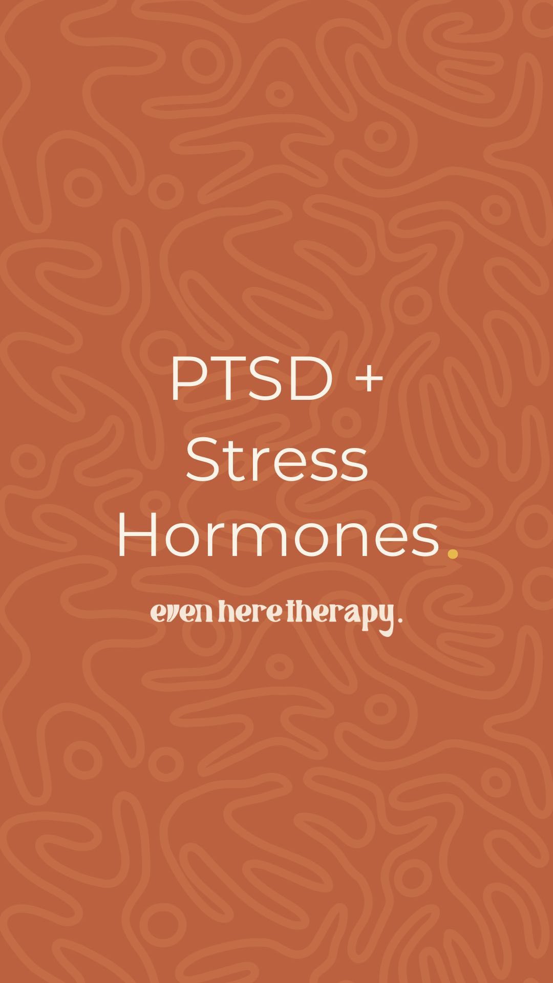 Staying in a state of stress or noticing that it doesn’t take much to overwhelm you may mean that your body is struggling to do that balancing act.