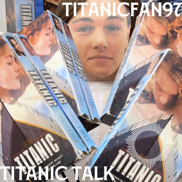 We first met JD aka @titanicfan_97 in Los Angeles at the world premiere of Ship of Dreams: Titanic Movie Diaries at @valleyfilmfest (@unitedbyfilm ) last August and since then he's become a good friend so @nelsonaspen and director @fstclsswmn got him to come on @titanic_talk_podcast and talk about his growing collection of TITANIC ON VHS!!
LISTEN now on @buzzsprout @applepodcasts etc and WATCH on @youtube
#titanic #titanicdocumentary #titaniconvhs #leonardodicaprio #jackdawson #jackandrose #roseandjack