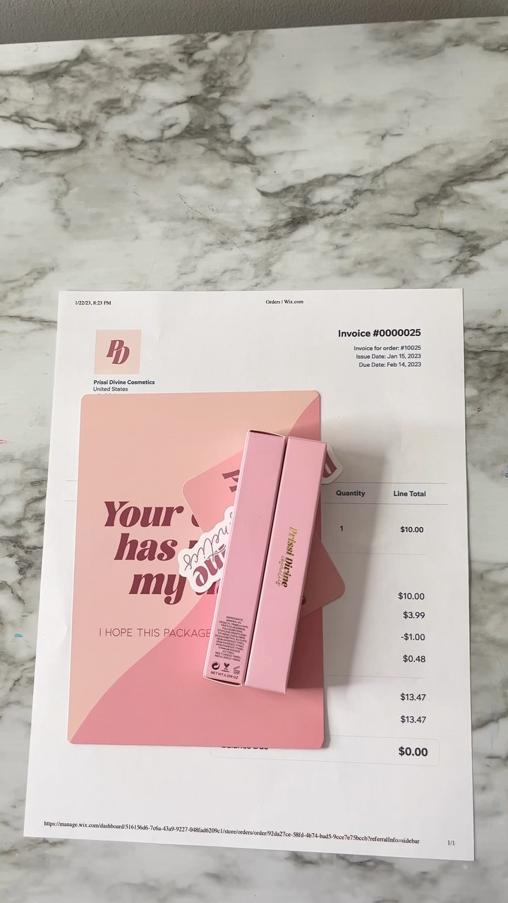 Package an order with me for Lynette ❤️ #packanorderwithme #business #beautybusiness #makeupproducts #explore #explorepage #businessowner #blackownedbusiness #explorepage #explore #viralreels #prissidivinecosmetics #packingorders #fypシ