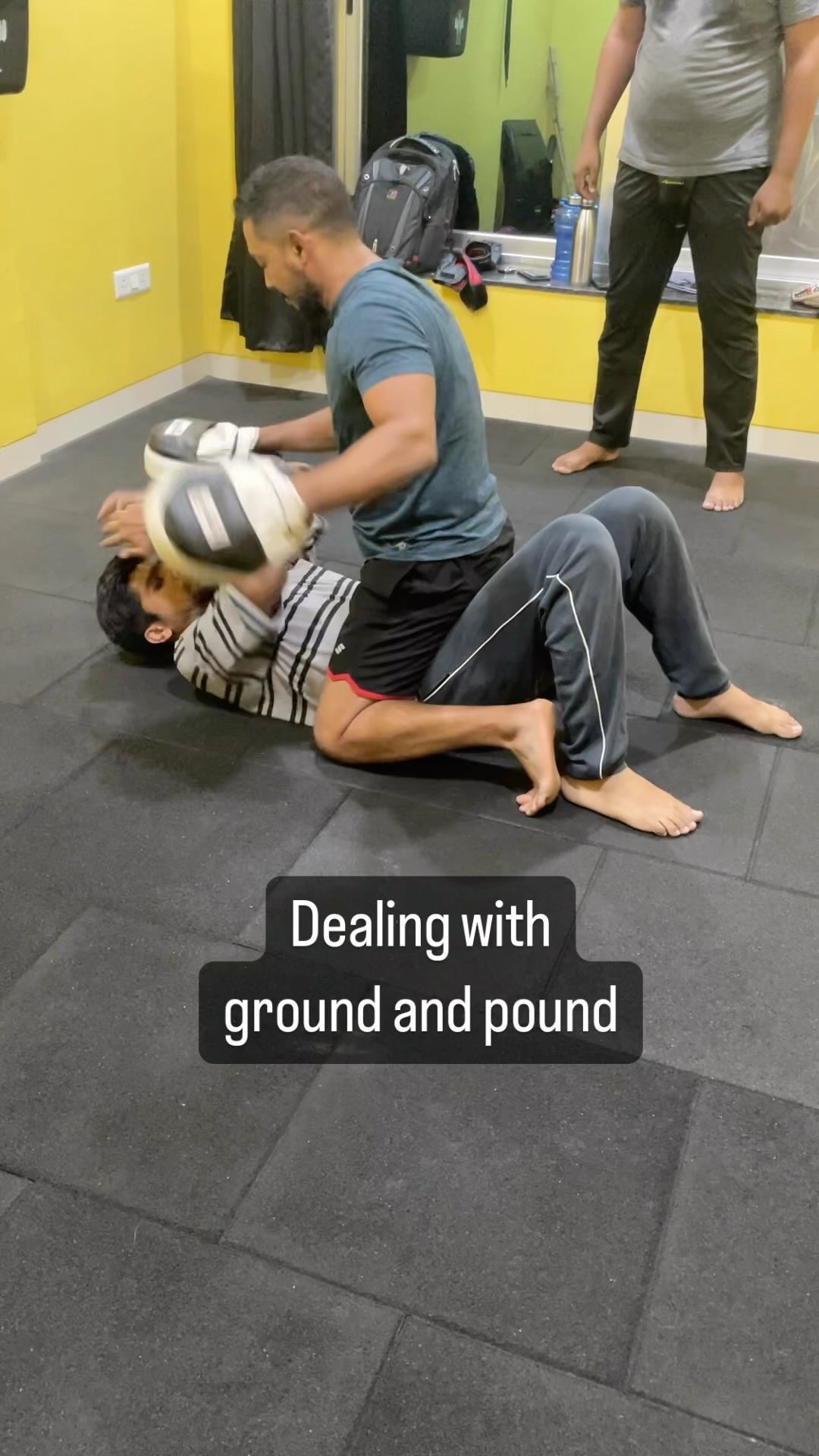 Training for this assumes you know how to take a fall. The blows are difficult to evade or block. So we take them on the forearms. Our goal is to lift the attacker with the hips, offsetting their balance and distracting them to hit on the ribs or liver. Again we try to get up as quickly as possible because fighting on the ground is never ideal.
Join us for realistic self defense training that will build your confidence in a safe training environment.
Check our bio to the link to our website or DM to join a batch.
#kravmaga #kravmagatraining #kravmagapune #selfdefense #groundfighting