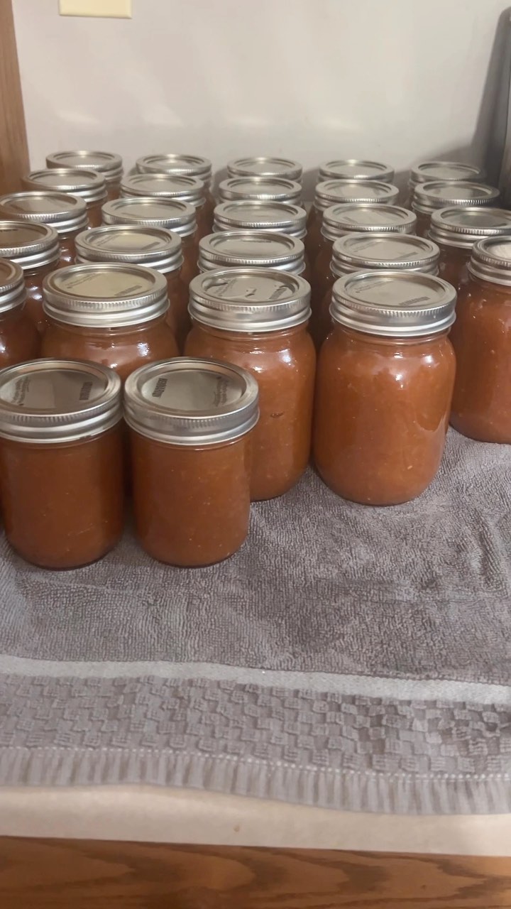 Our favourite way to preserve all those garden tomatoes…SALSA, baby!
Always more fun with friends❤️
#salsa #homemadesalsa #homemade #freshsalsa #chipsandsalsa #tomato #jalapeno #homemadefood #homegrown #homecooking #salsarecipe #yummy #tomatosalsa #gardening #yum #delicious #garden #harvest #gardenharvest #gardenharvest #canning #preserve #foodpreservation #homecanning #homestead #homesteading #farmlife