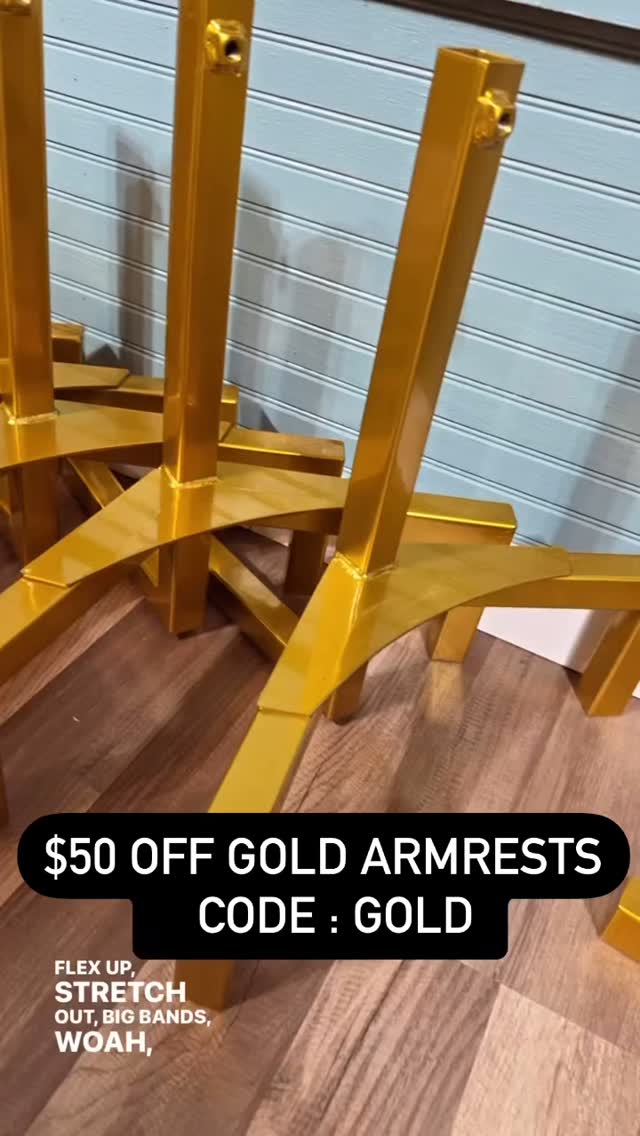 Jump on that $50 off on the Gold armrests!
Code : GOLD