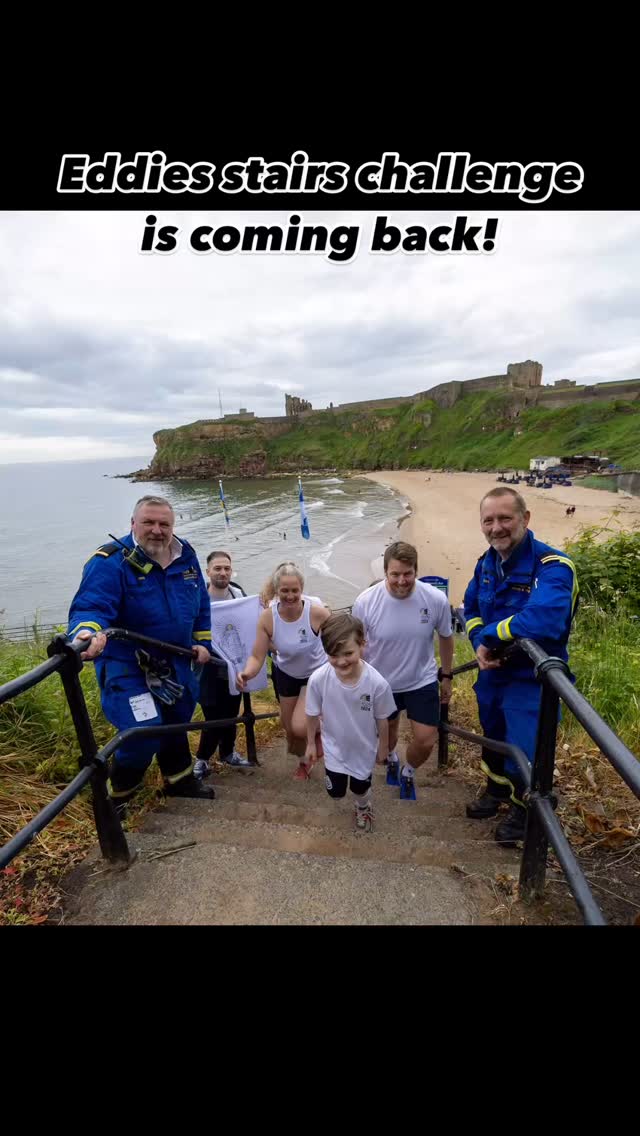 💥Not long now until Eddies Stairs Challenge💥
NEW FOR THIS YEAR
We’re excited to announce that this year
🎶We’ll be including a DJ to keep the vibes going
⛺️ AND @steamandsalt are supporting with over 50 free half hour slots available in their beach sauna for participants! (Sign up on the day, donations also accepted 😉)
- 21st June
- King Edwards Bay
- T-shirt or vest with every entry
- Kids power hour 2-3pm
Fundraising for Tynemouth Volunteer Life Brigade - our local Coastguard Search and Rescue team.
@tynemouthvlb
🙌 Enter now 🙌
Link in bio
#tynemouth #kingedwardsbay #eddiesstairs #northtyneside #charityrun #sar #coastguard #familyfun #fundraising #kesc2025 #fitnesschallenges #outdoorfun #outdoorworkout #getinvolved