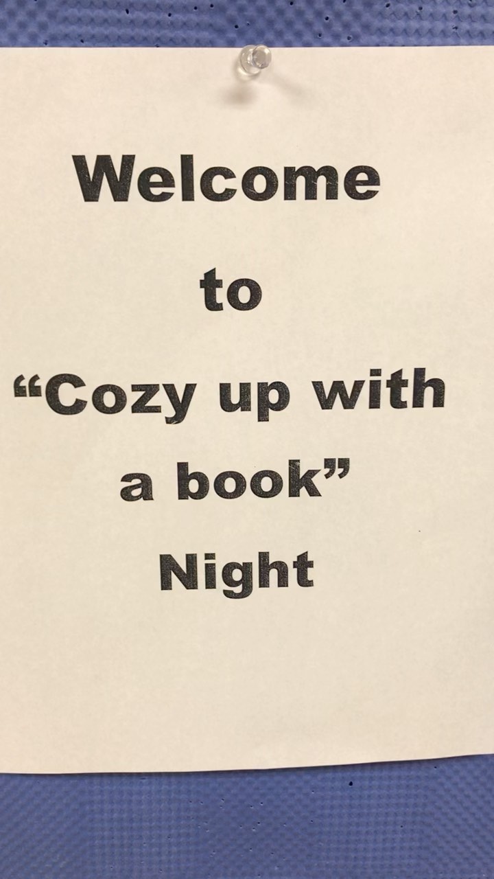 Don’t forget tonight 5:15-6:15 our literacy event!