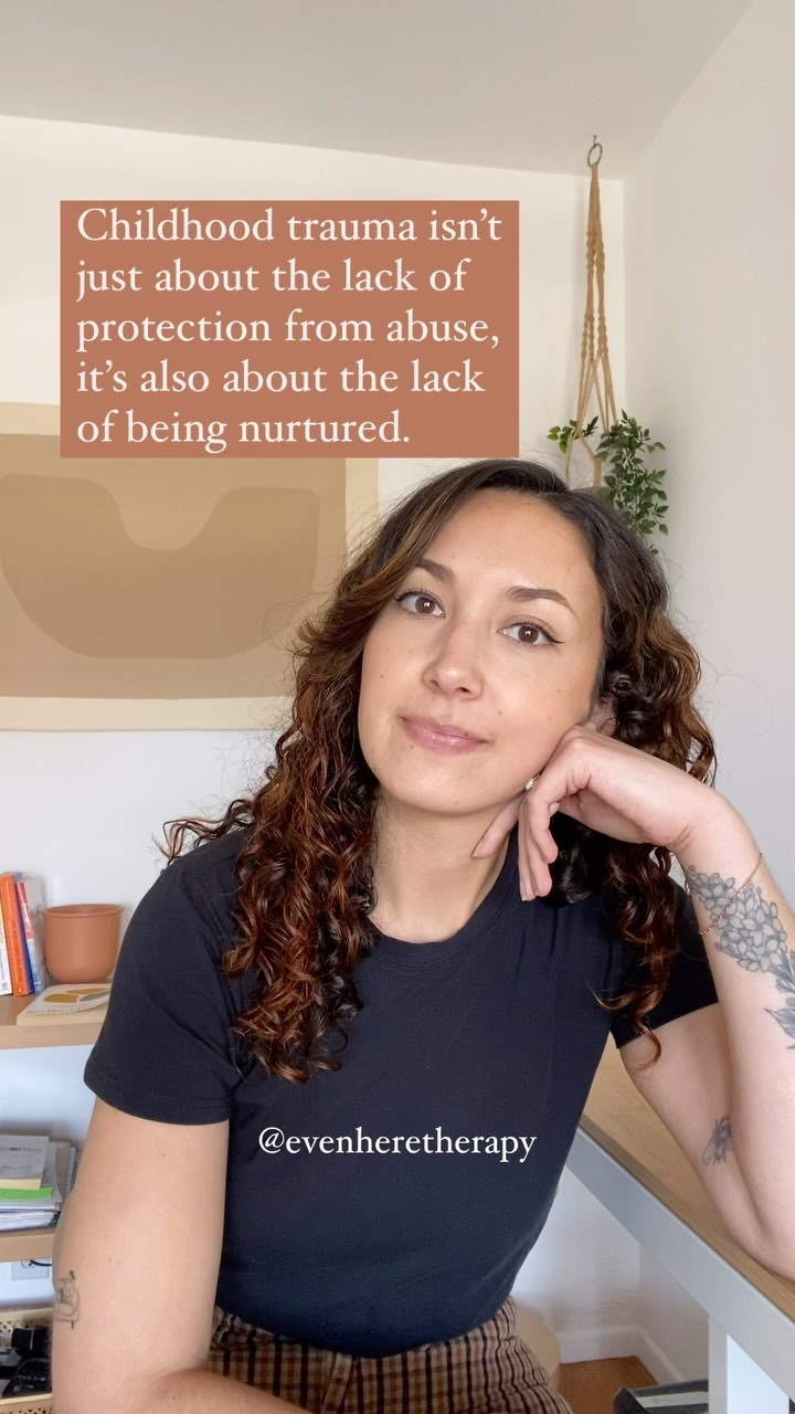 If we didn’t feel safe, if we didn’t feel cared for, if we didn’t feel seen then our nervous systems were prioritizing survival.
#childhoodtrauma #anixety #anxiousattachment #relationshipproblems #selfworth #triggered #abuse #nervoussystem #mindbodyconnection #californiatherapist #emotionalhealth #emotionalabuse #neglected #survivalmode