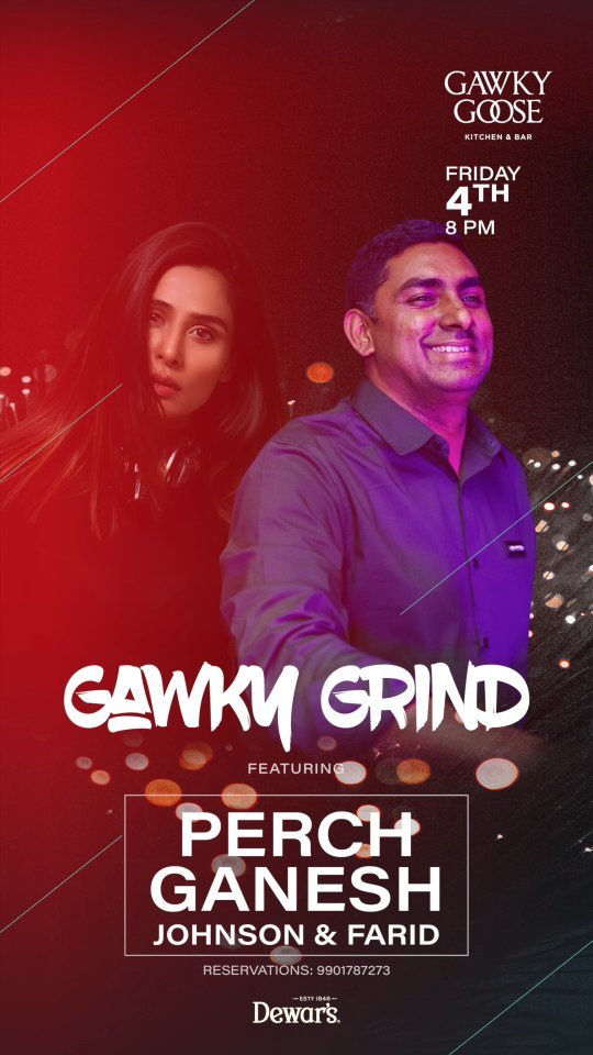 Kick off this Friday night @gawkygooseofficial with an atmosphere pulsating with excitement with @dj_perch & @djganeshindia !!
#fridaynight #nightlife #reels #fridayvibes #gawkygoose