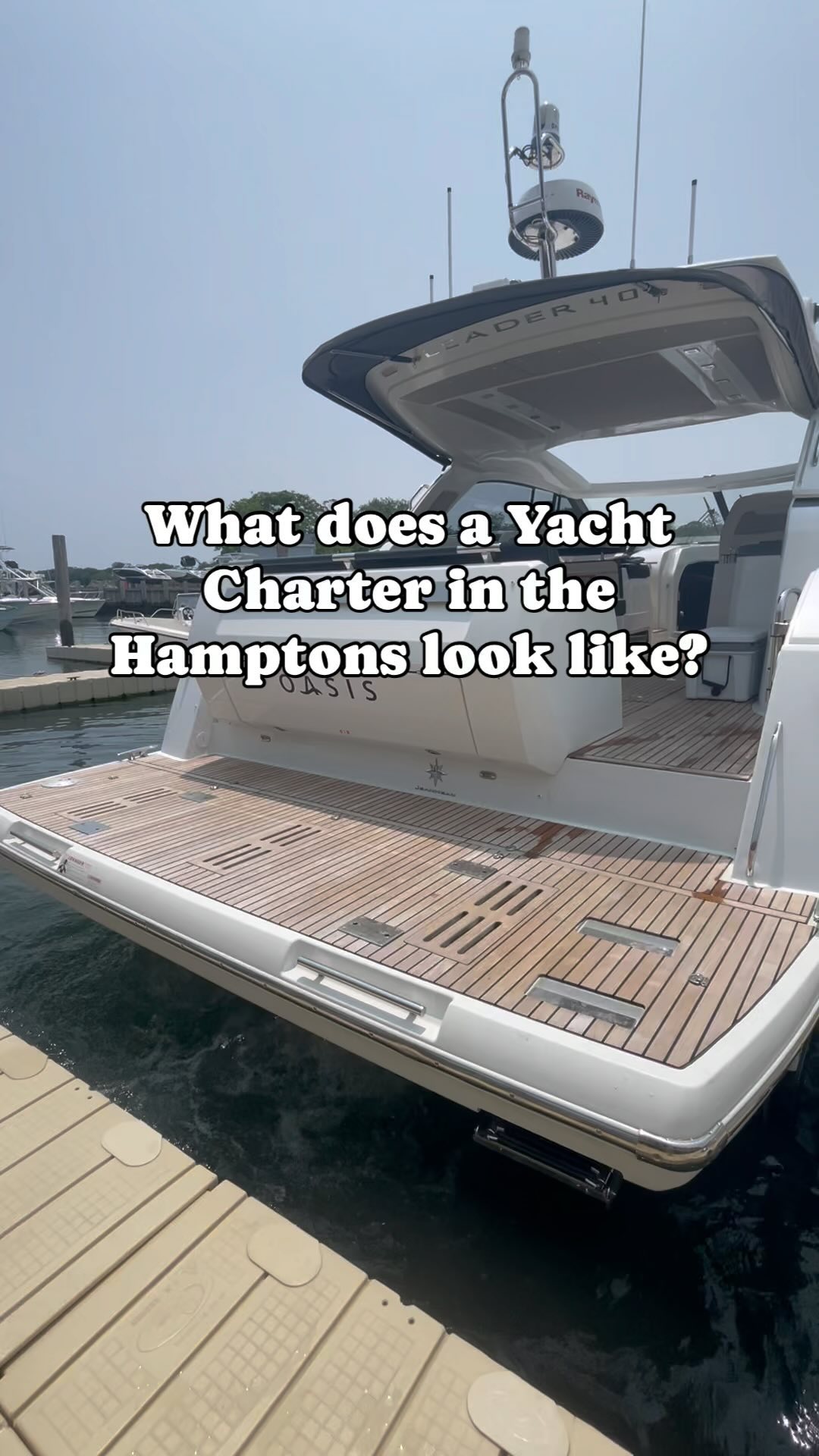 Tag a friend who needs this in their life ☀️ 🛥️
.
.
#oasischarters #yachting #yachtlifestyle #yachtlife #hamptonsyachtcharters #yachthampton #hamptonsstyle #hamptonslife #hamptonsliving #hamptonsbachelorette