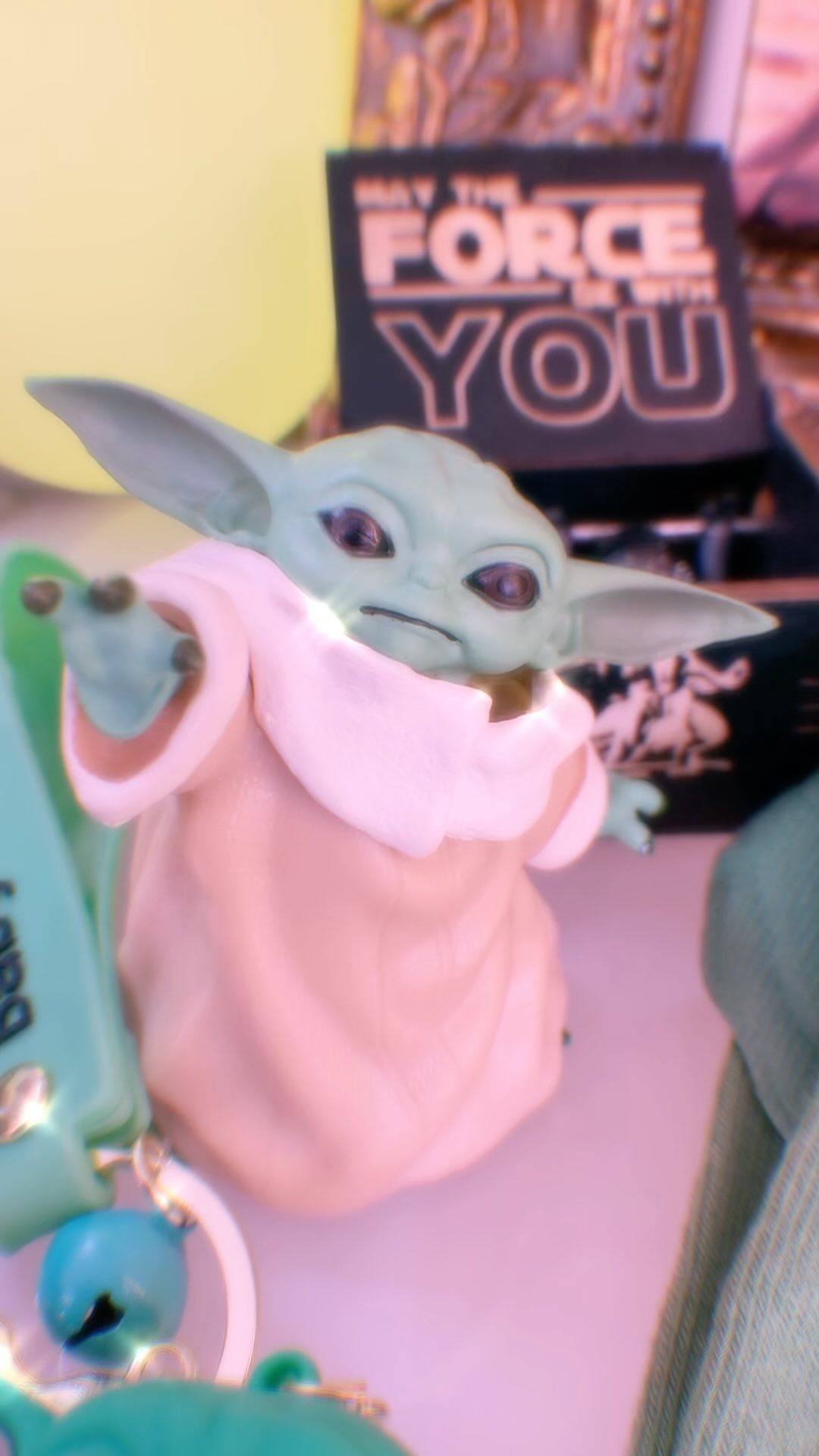 May the 4th be with you!⭐️ #starwarstoys #babyyoda #animationart #cartoonart #ghibliart #totoroart #totoros #honitondevon #devongalleries