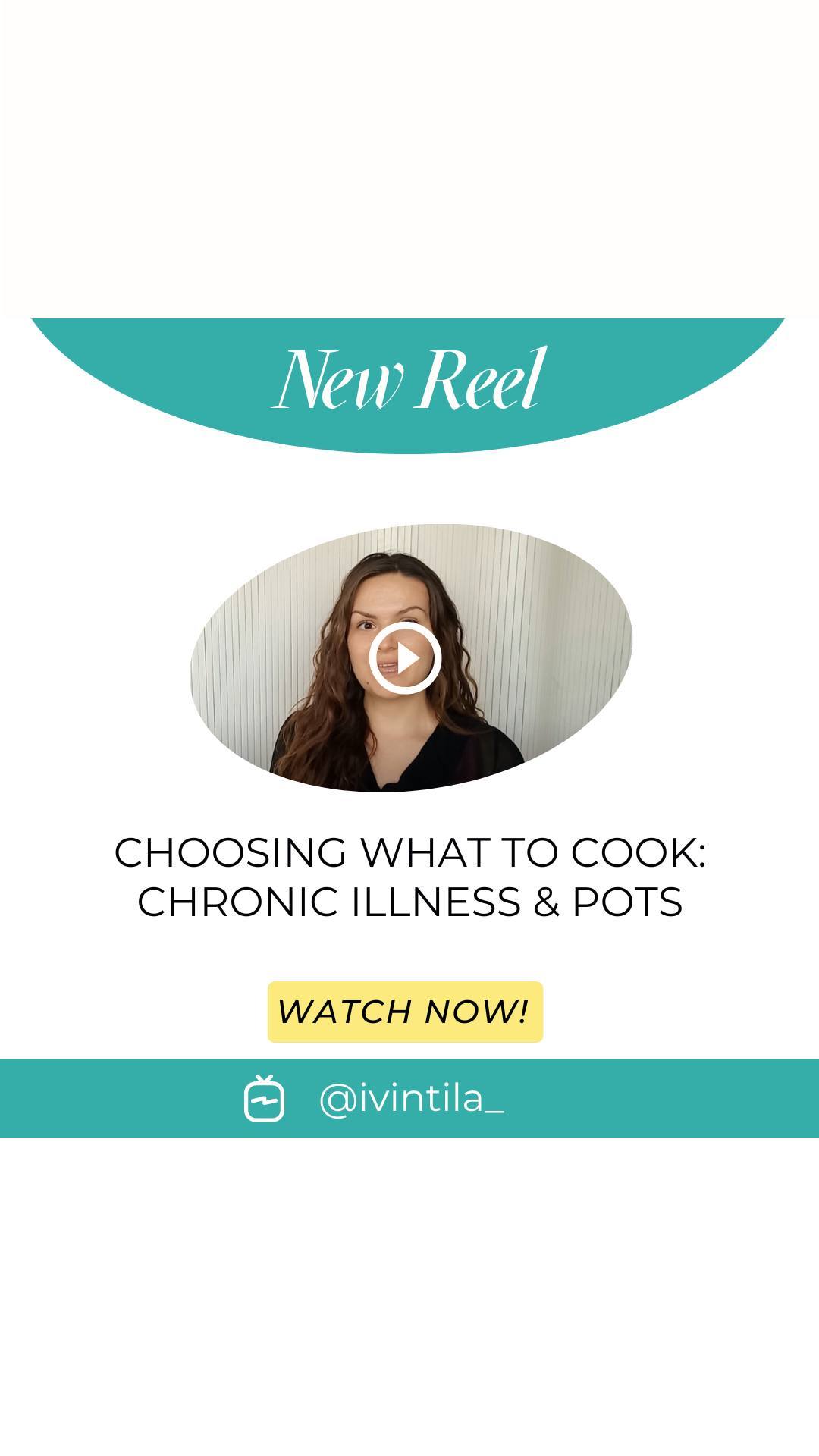 Choosing what to cook can sometimes be a challenging decision in and of itself, but it doesn’t have to be that way. Here is a quick tip that will help you simplify the decision of what to cook when you have a chronic illness like POTS.
.
.
.
.
#covidlonghaulers #longhauler #longhaulers #longhaulcovid #cfsme #chronicfatiguesyndrome #chronicfatiguefighter #postexertionalmalaise #chargiewarrior #pots #potssyndrome #potsie #posturalorthostatictachycardiasyndrome #potssyndromeawareness #orthostaticintolerance #dysautonomia #dysautonomiaproblems #EDS #zebrastrong #autoimmunedisease #autoimmune #fibromyalgia #raynauds #sensoryoverload #spoonie #spooniesupport #spoonielife #spoonieproblems #chronicillness #chronicillnesscommunity