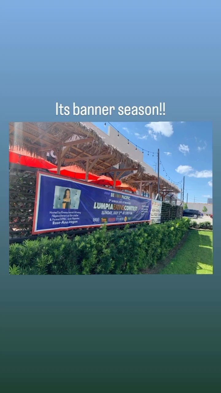 Banners, banner stands, step & repeats, etc… HIT US UP!