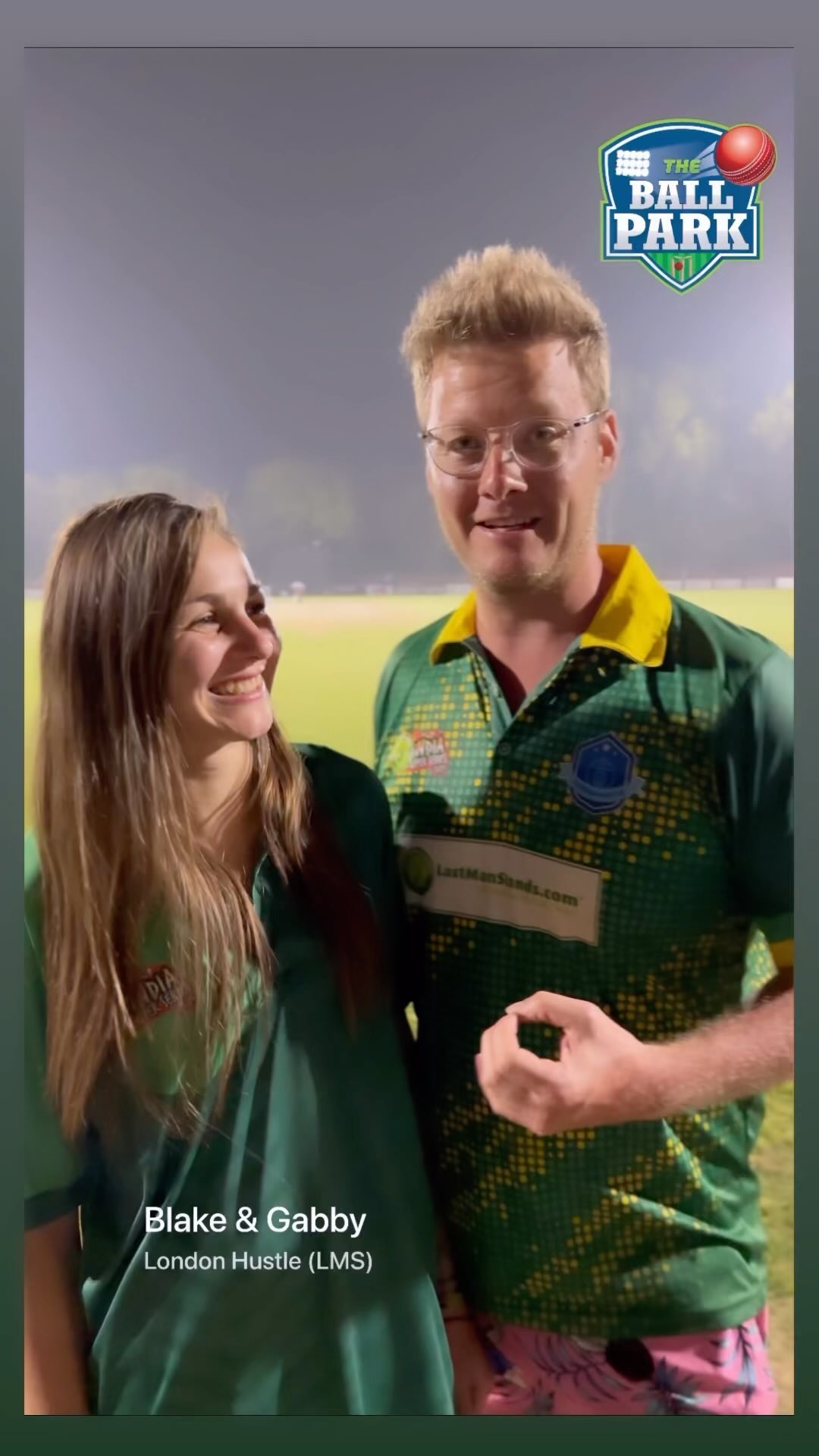 Blake & Gabbys experience at The BallPark! #cricketlovers